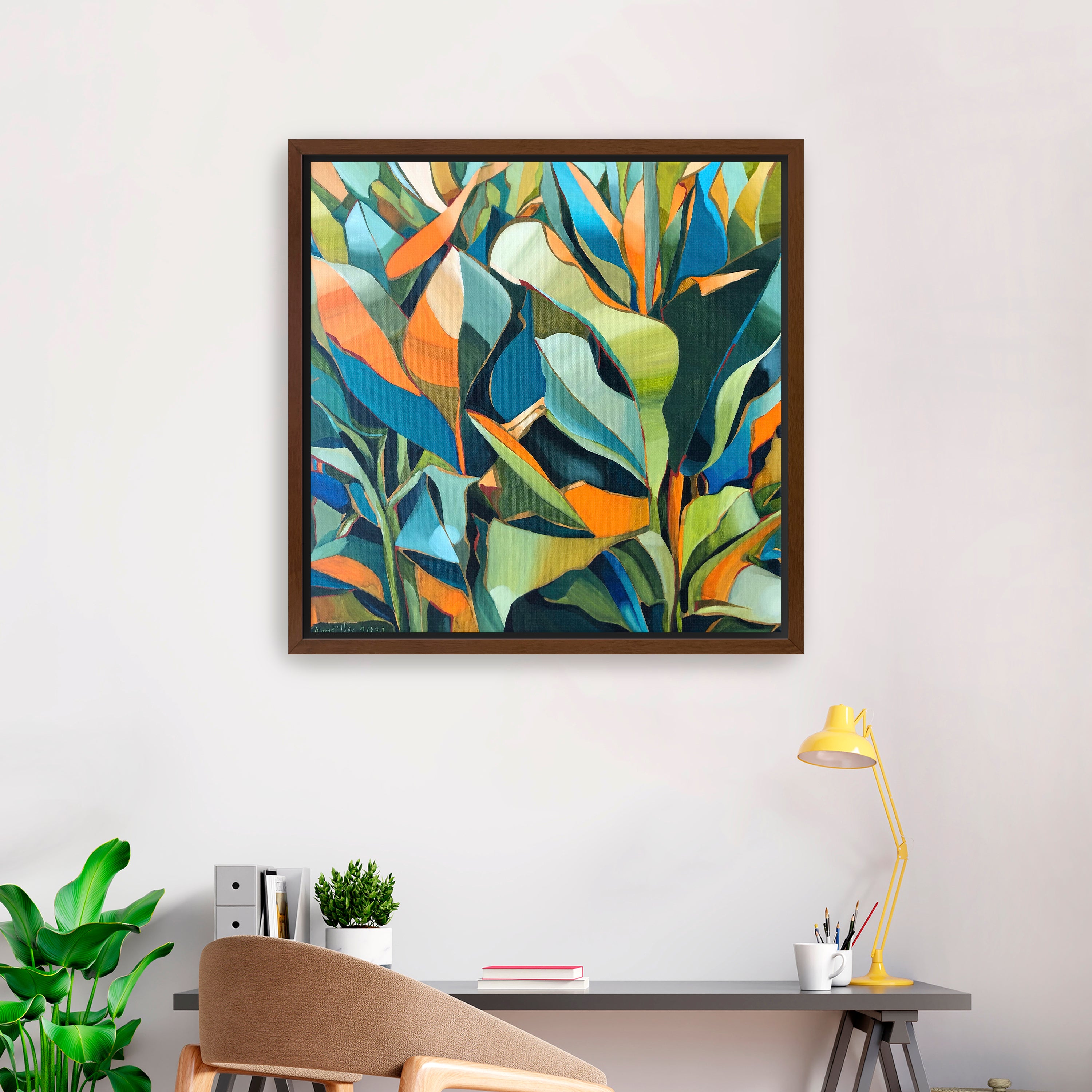 Cannalilies - The First Morning Canvas Giclee