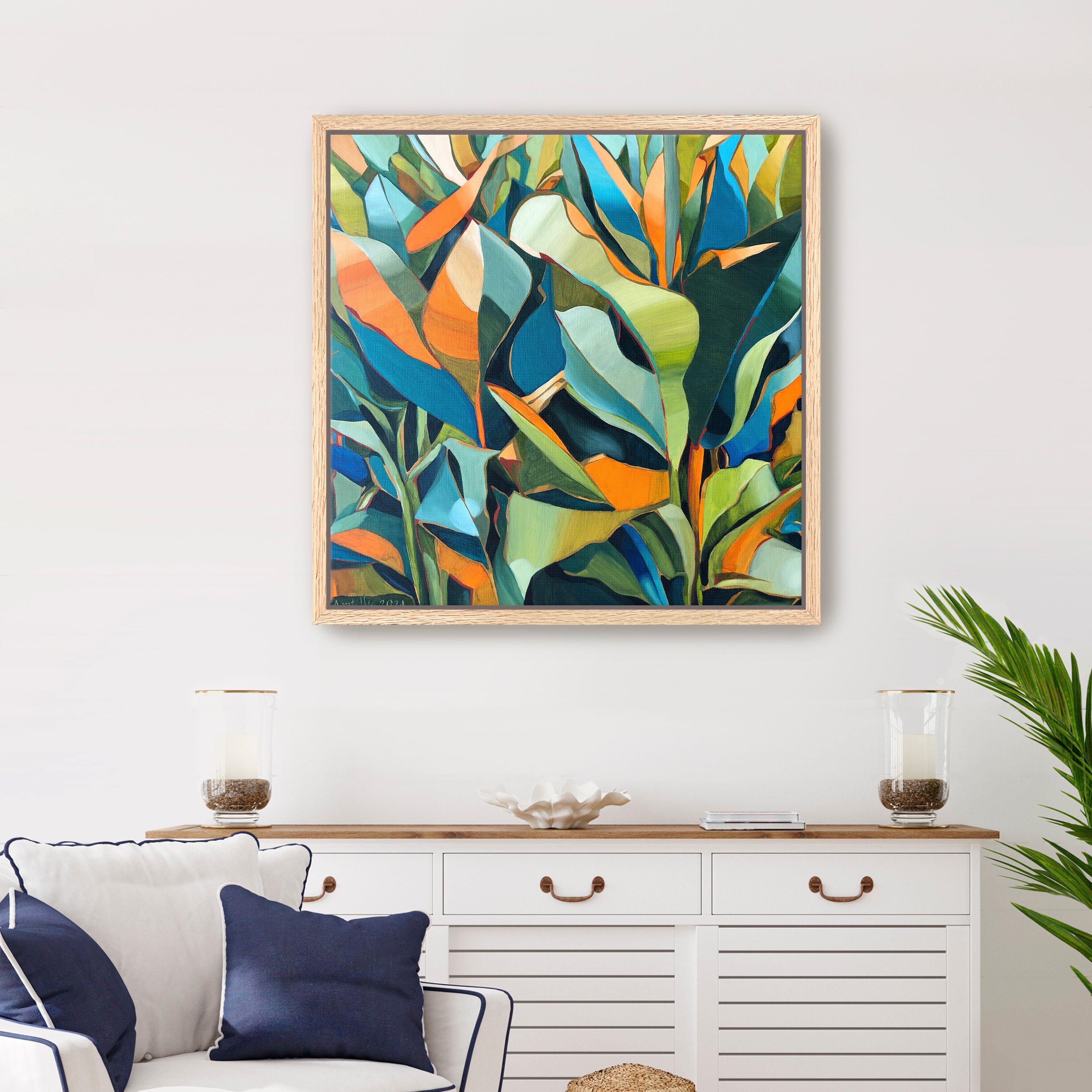 Cannalilies - The First Morning Canvas Giclee