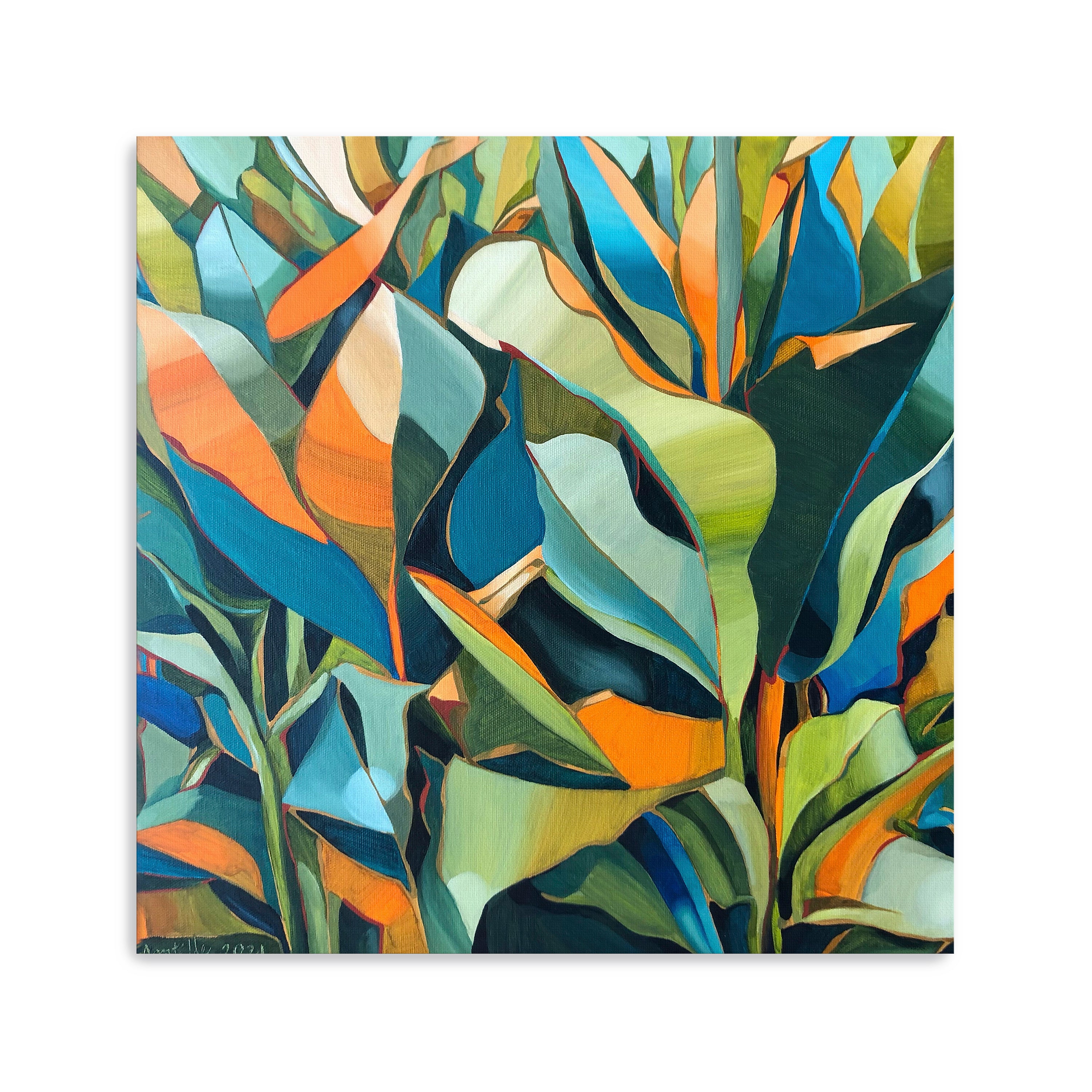 Cannalilies - The First Morning Canvas Giclee