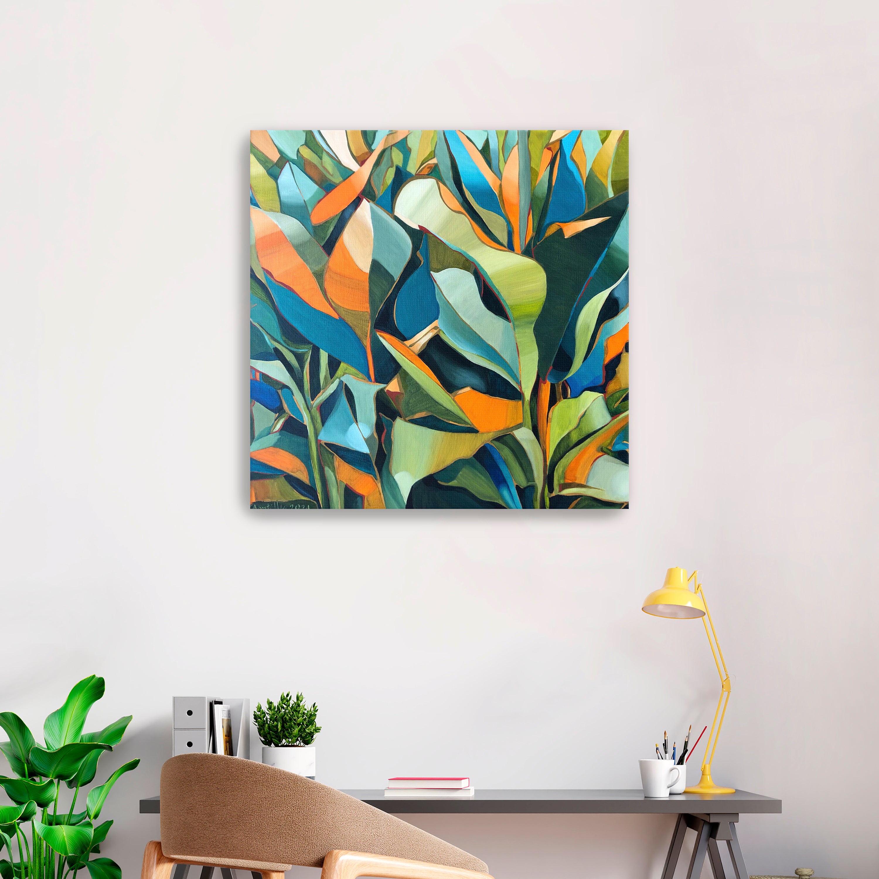Cannalilies - The First Morning Canvas Giclee