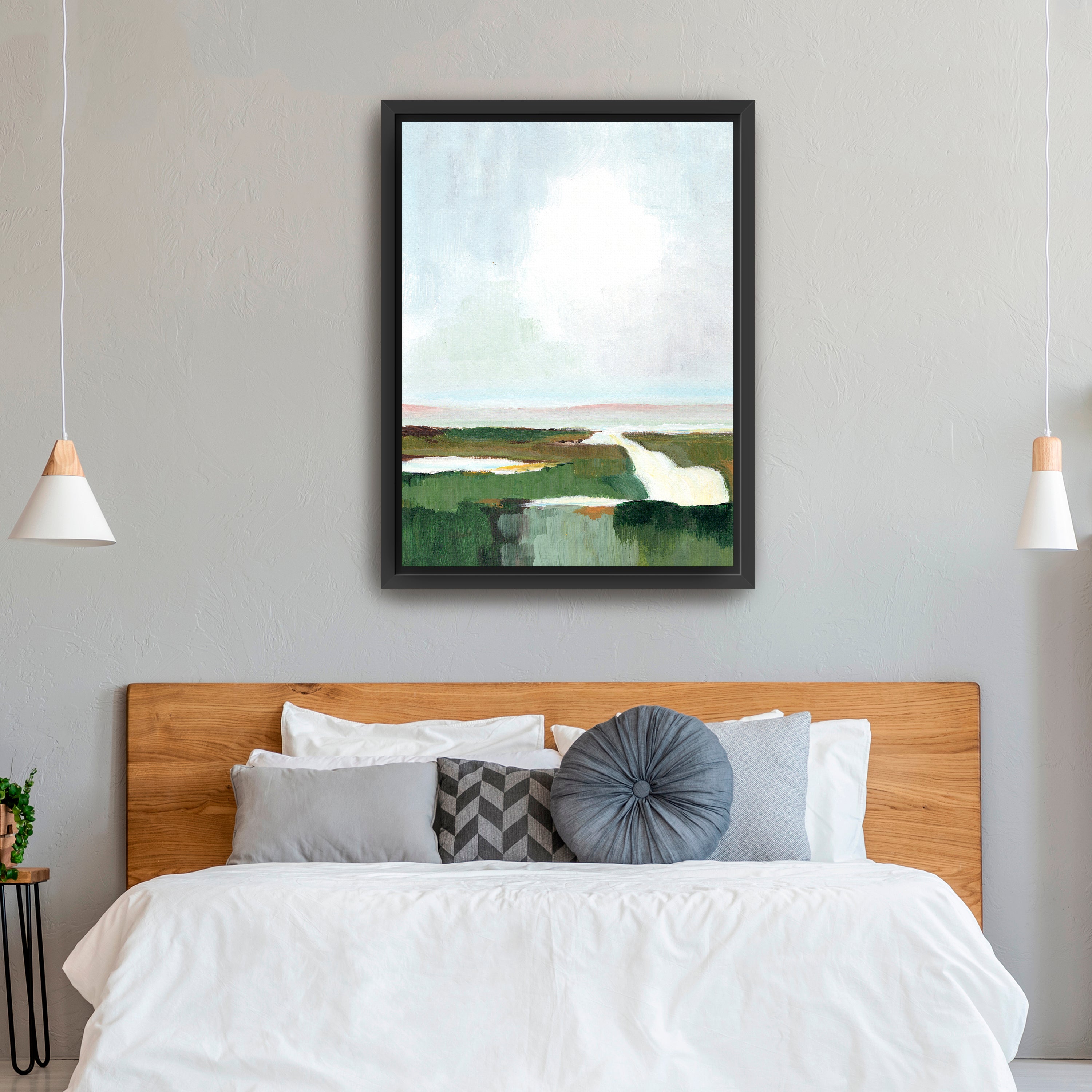 Water bo Canvas Giclee