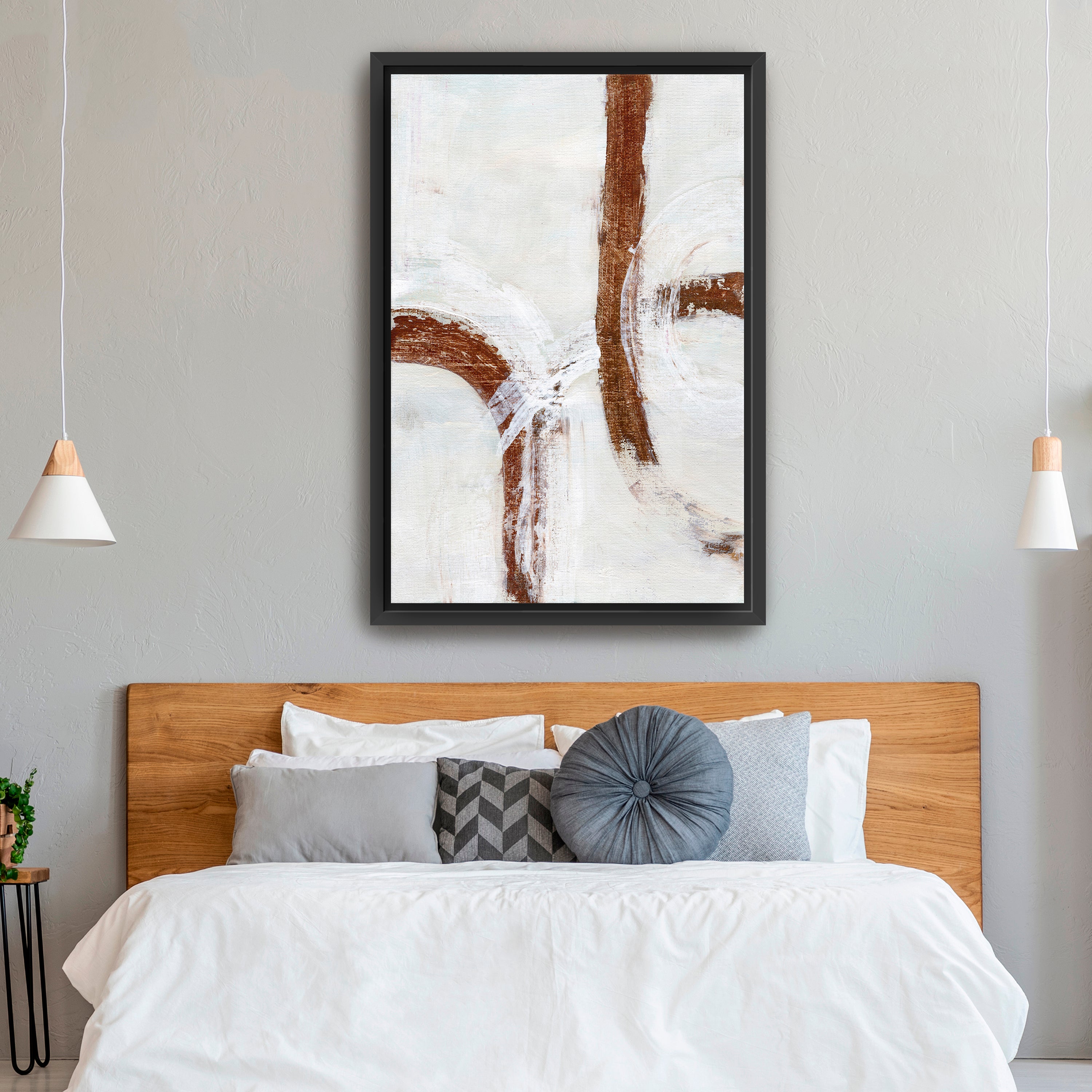 Pathways of Time I Canvas Giclee