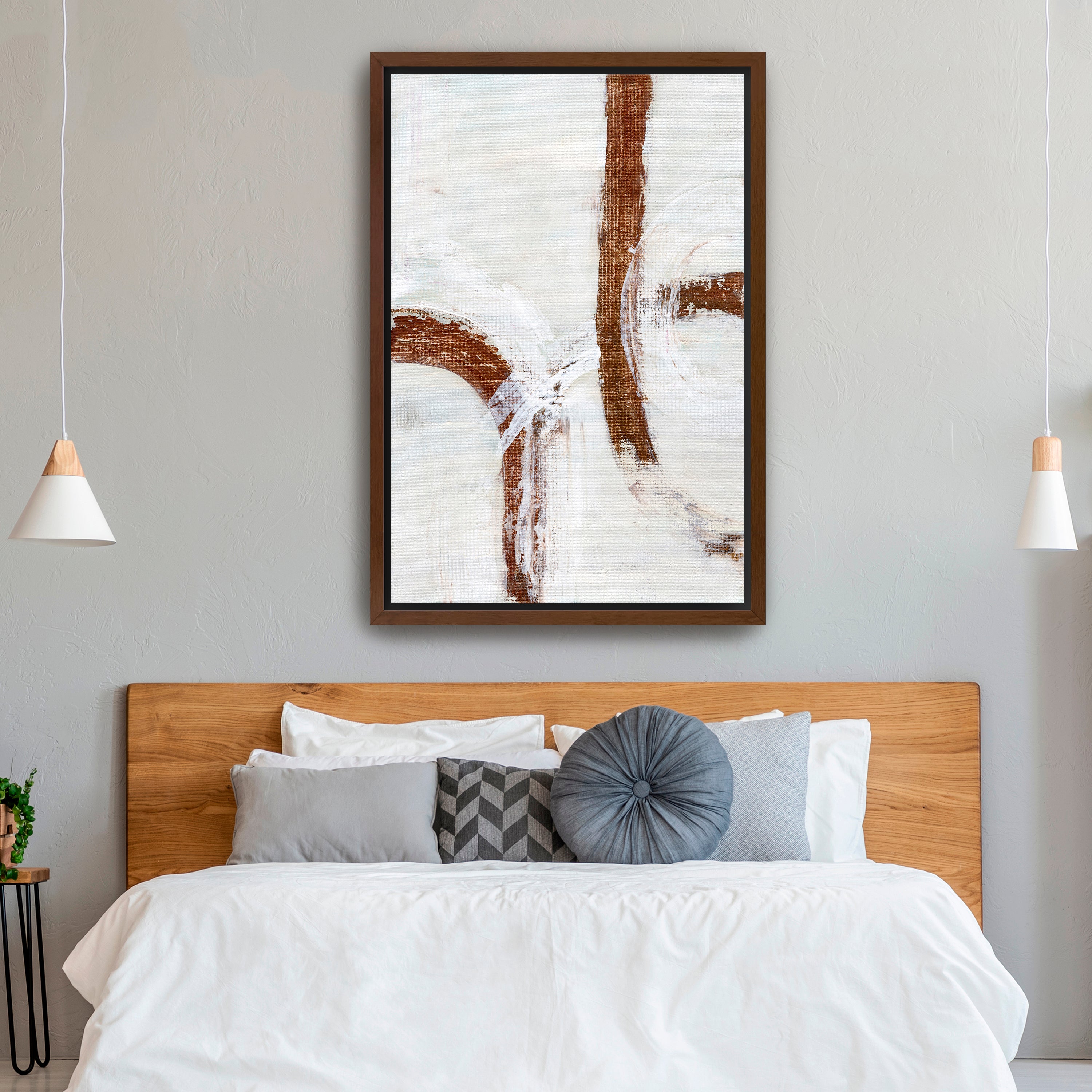 Pathways of Time I Canvas Giclee