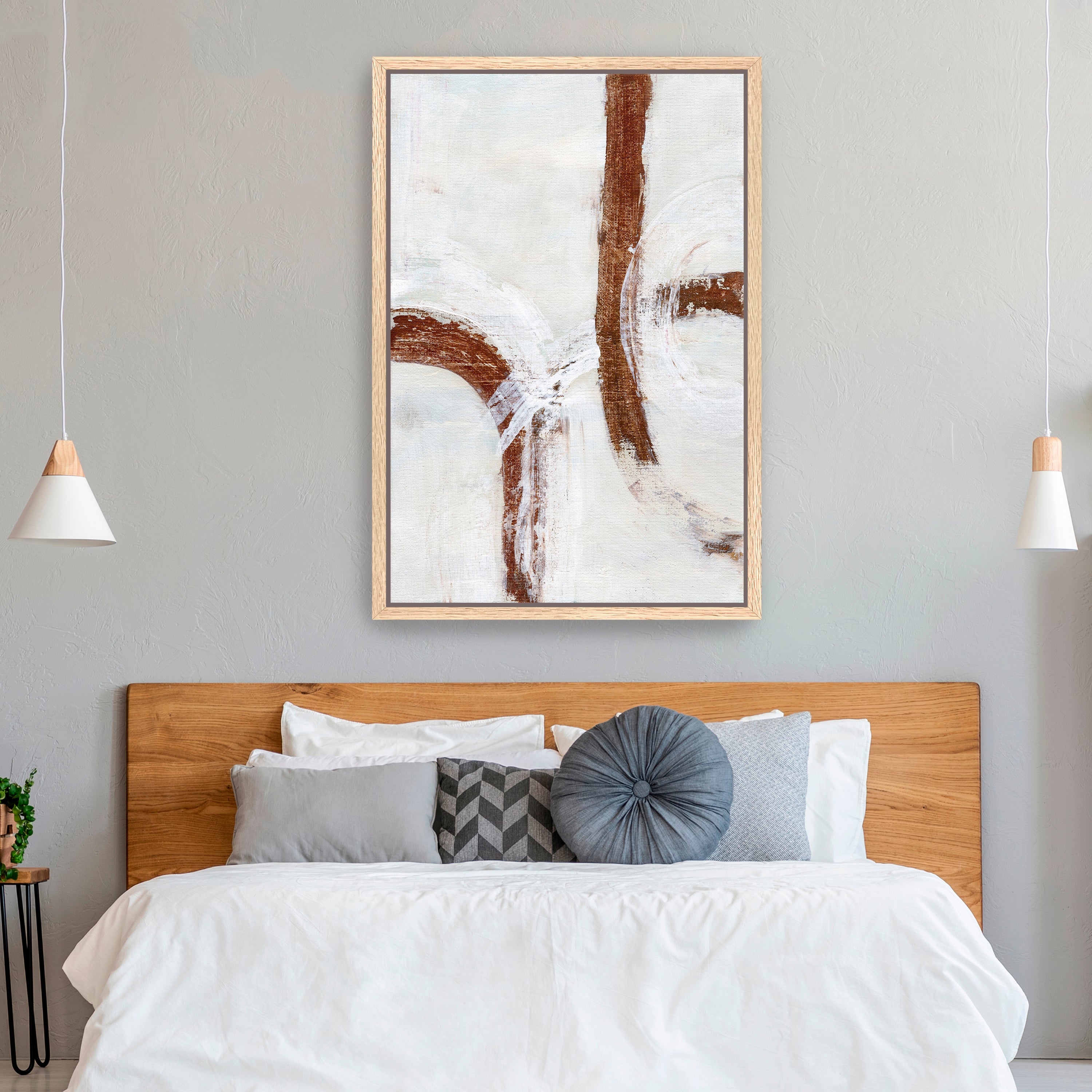 Pathways of Time I Canvas Giclee