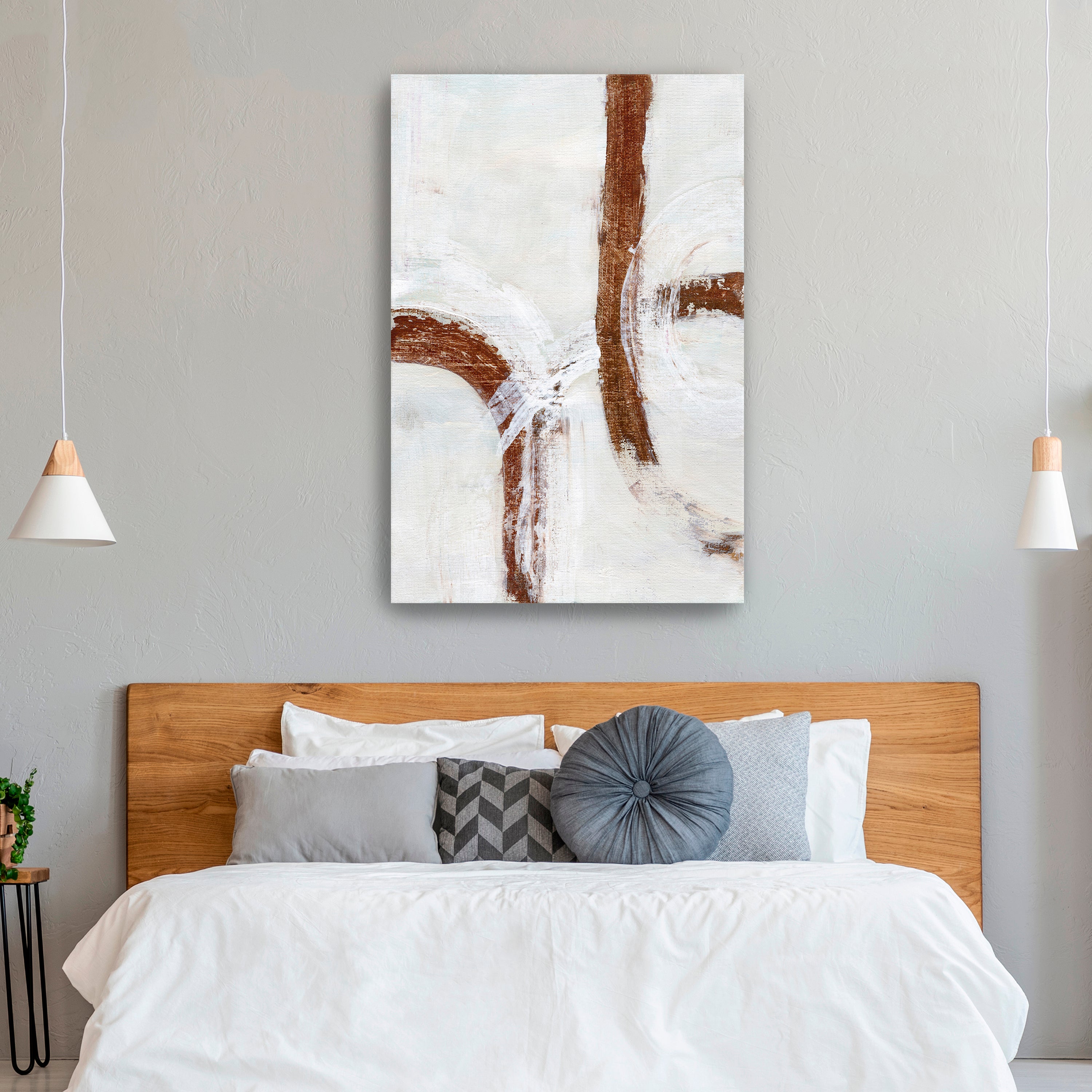 Pathways of Time I Canvas Giclee