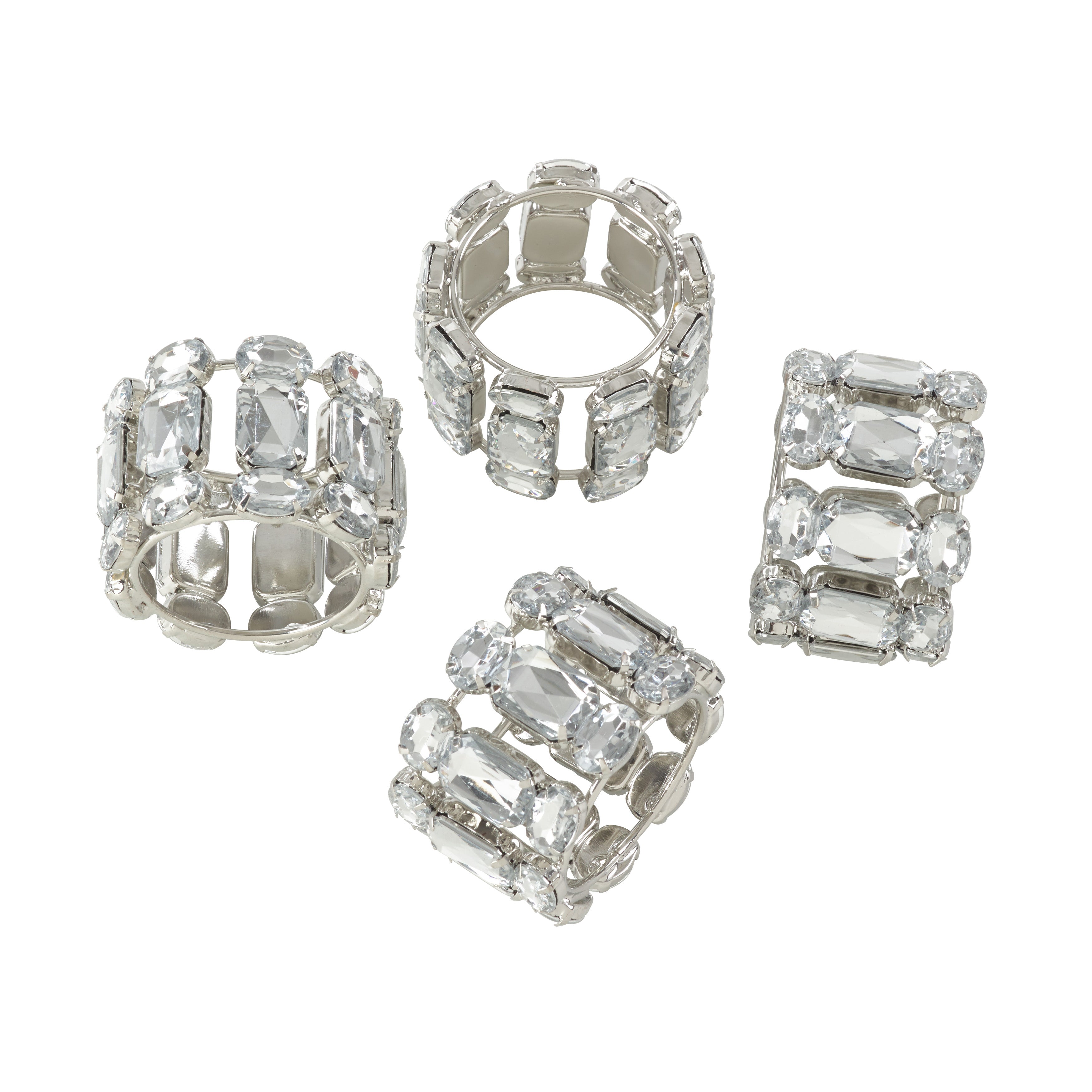 Pier 1 Jeweled Gem Stone Napkin Ring
