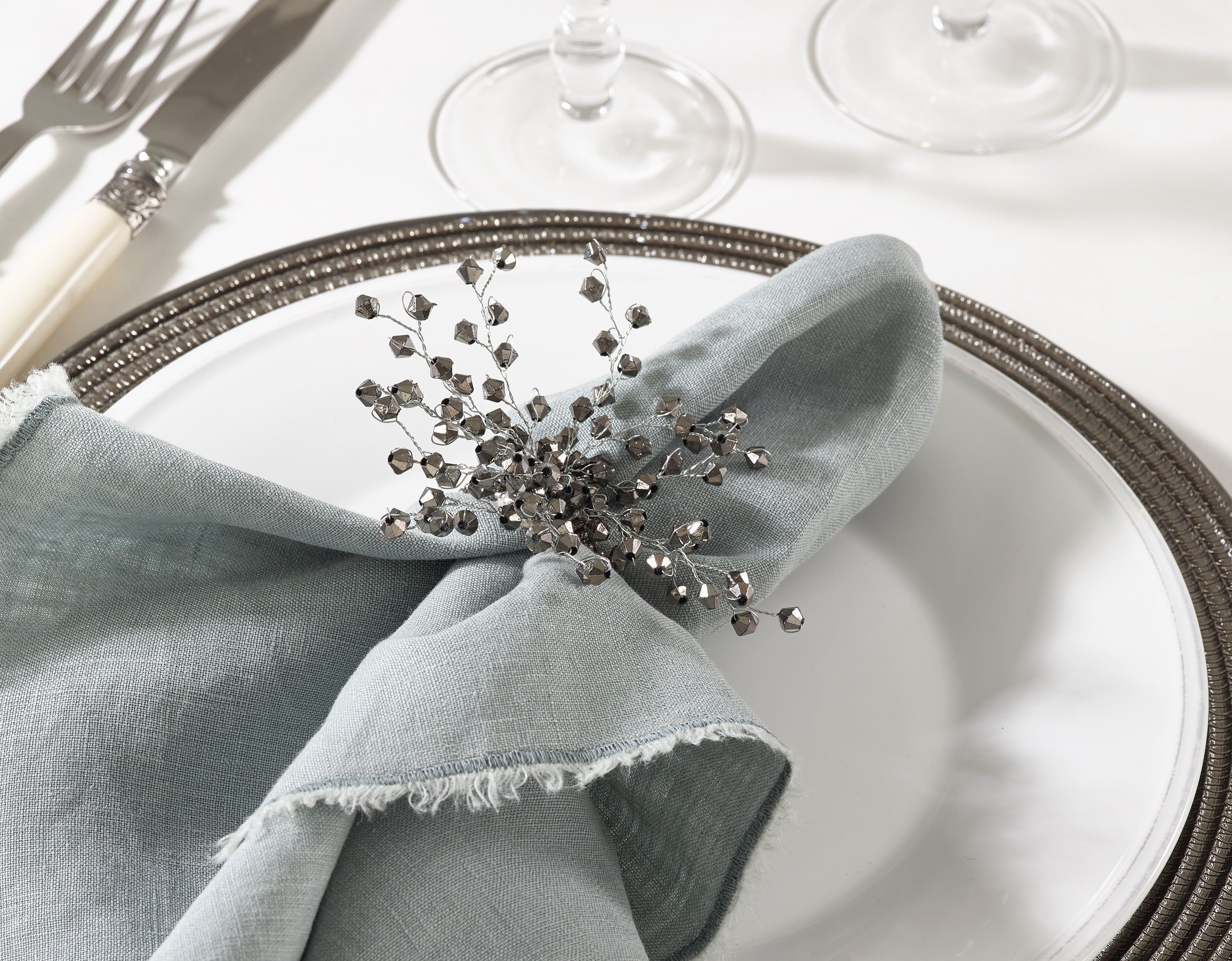 Pier 1 Beaded Napkin Ring - Thumbnail 2