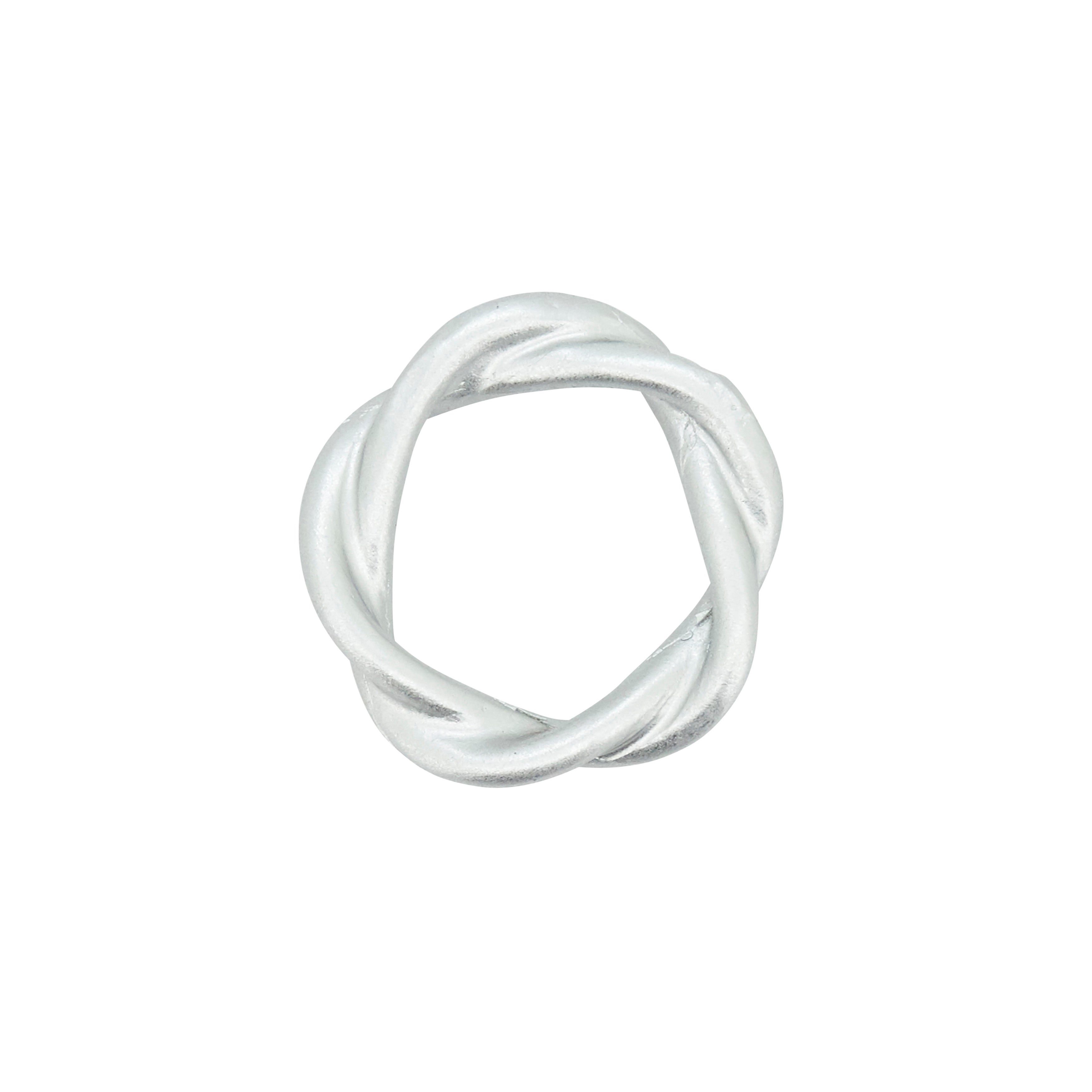 Twisted Resin Napkin Ring, Set of 4