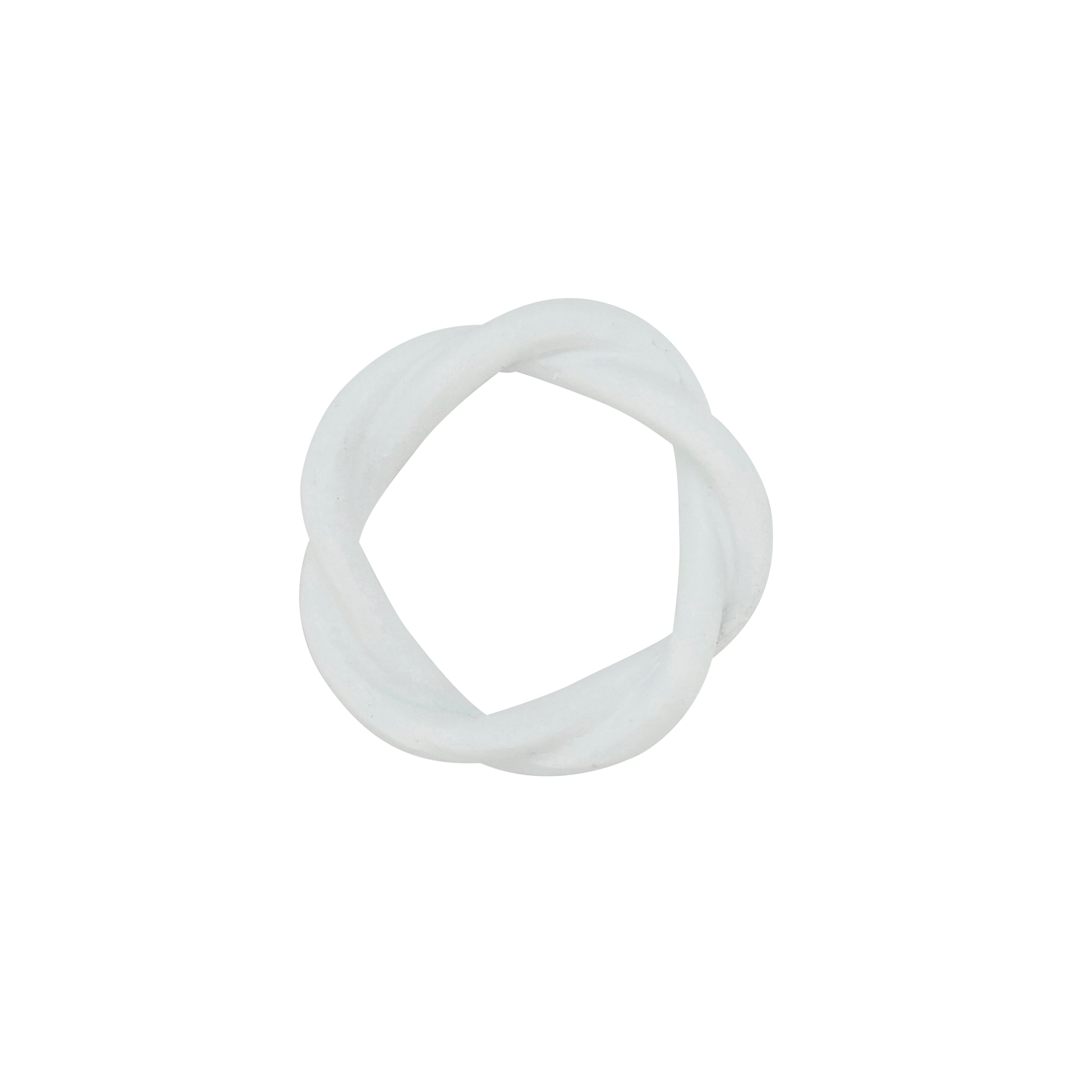Twisted Resin Napkin Ring, Set of 4