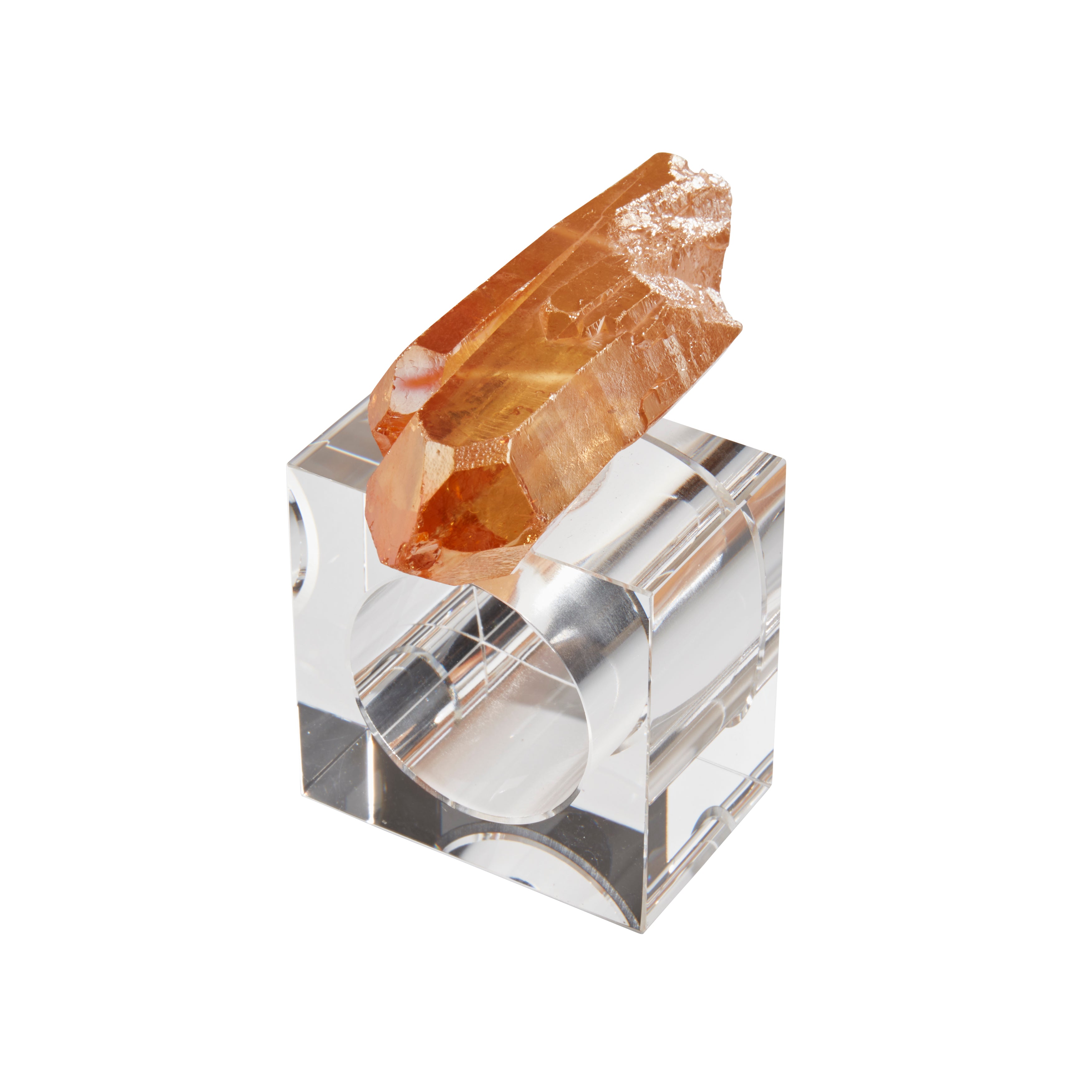 Luxe Quartz Napkin Ring, Set of 4