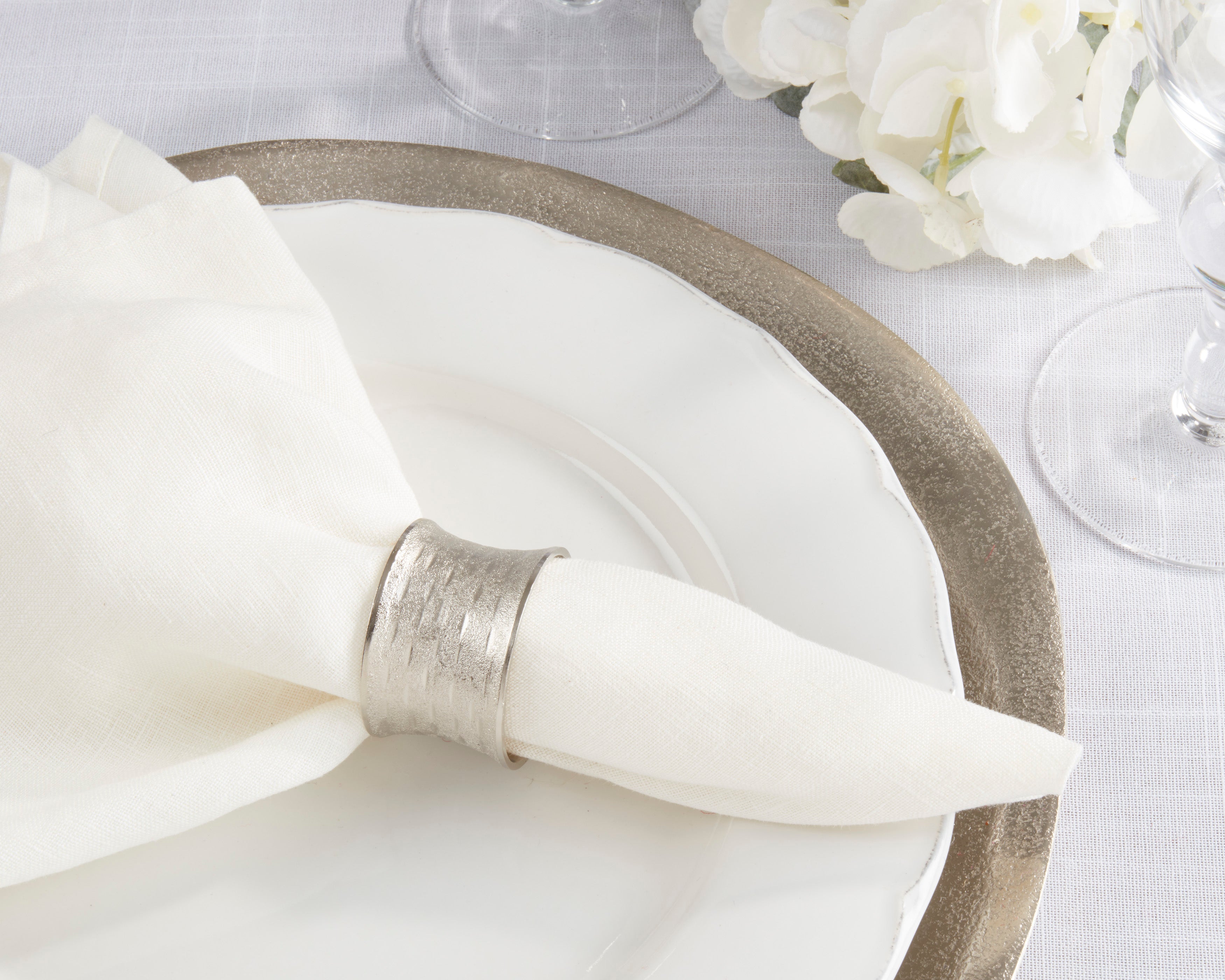 Classic Design Napkin Ring, Set of 4