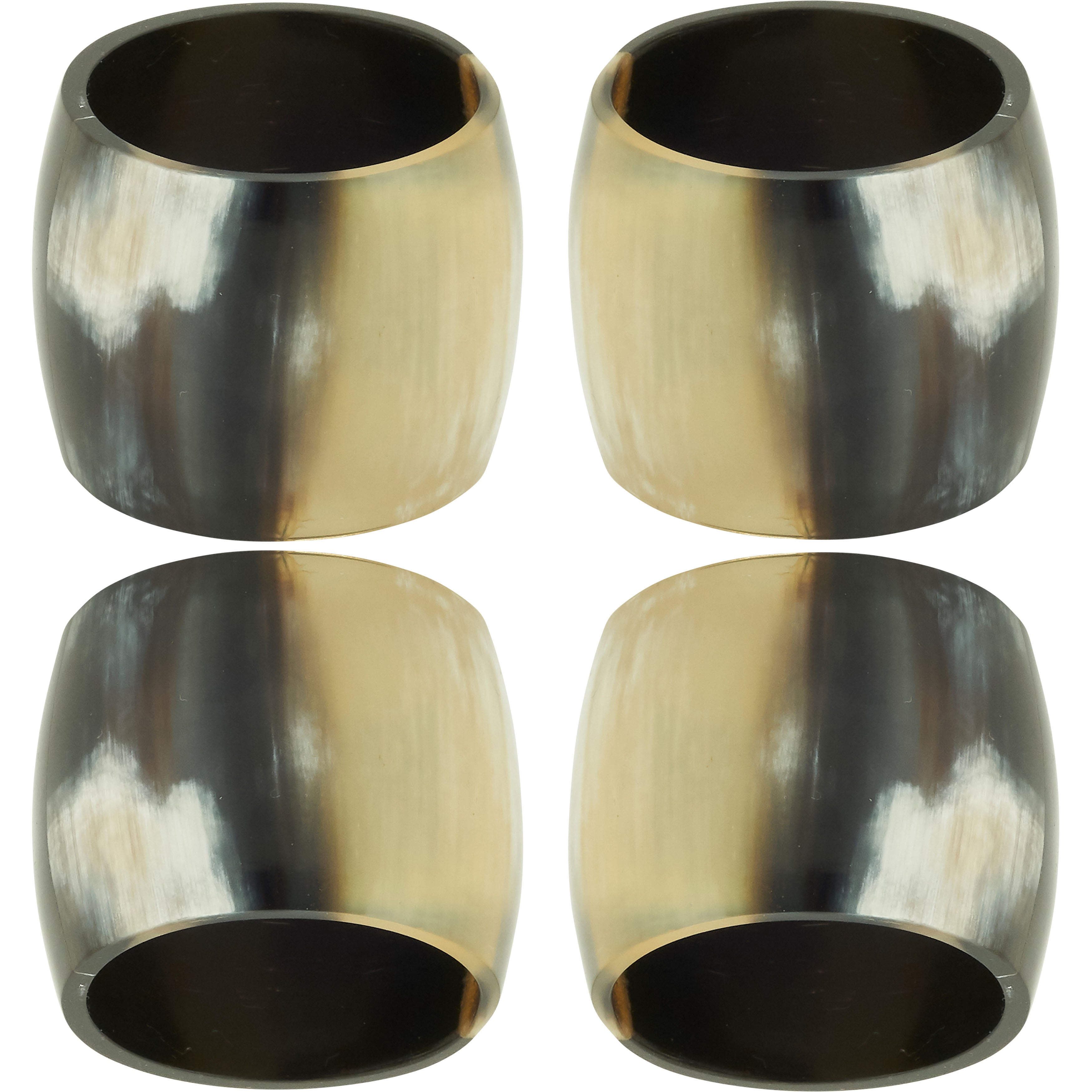 Horn Napkin Ring, Set of 4