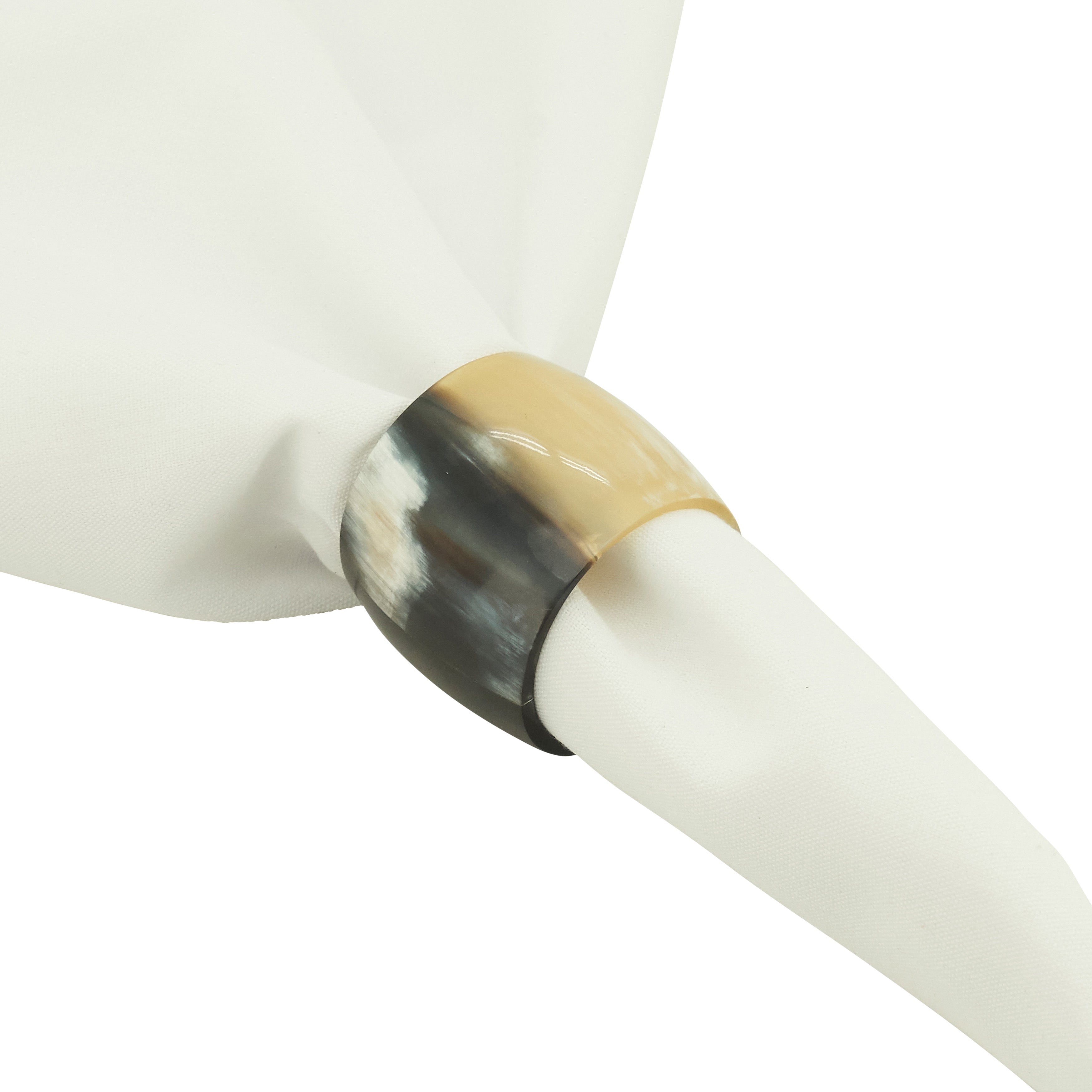 Horn Napkin Ring, Set of 4