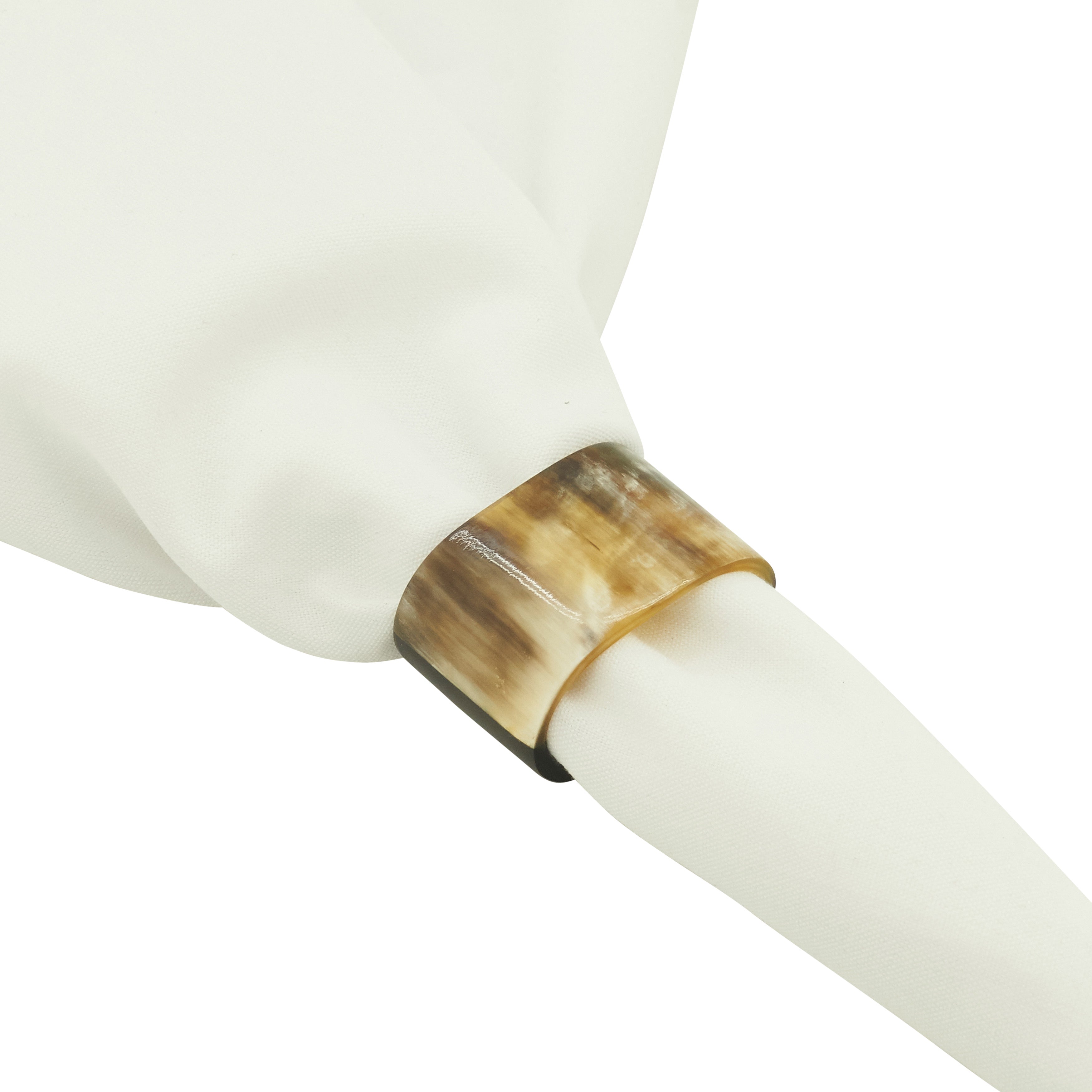 Pier 1 Oval Horn Napkin Ring - Thumbnail 4