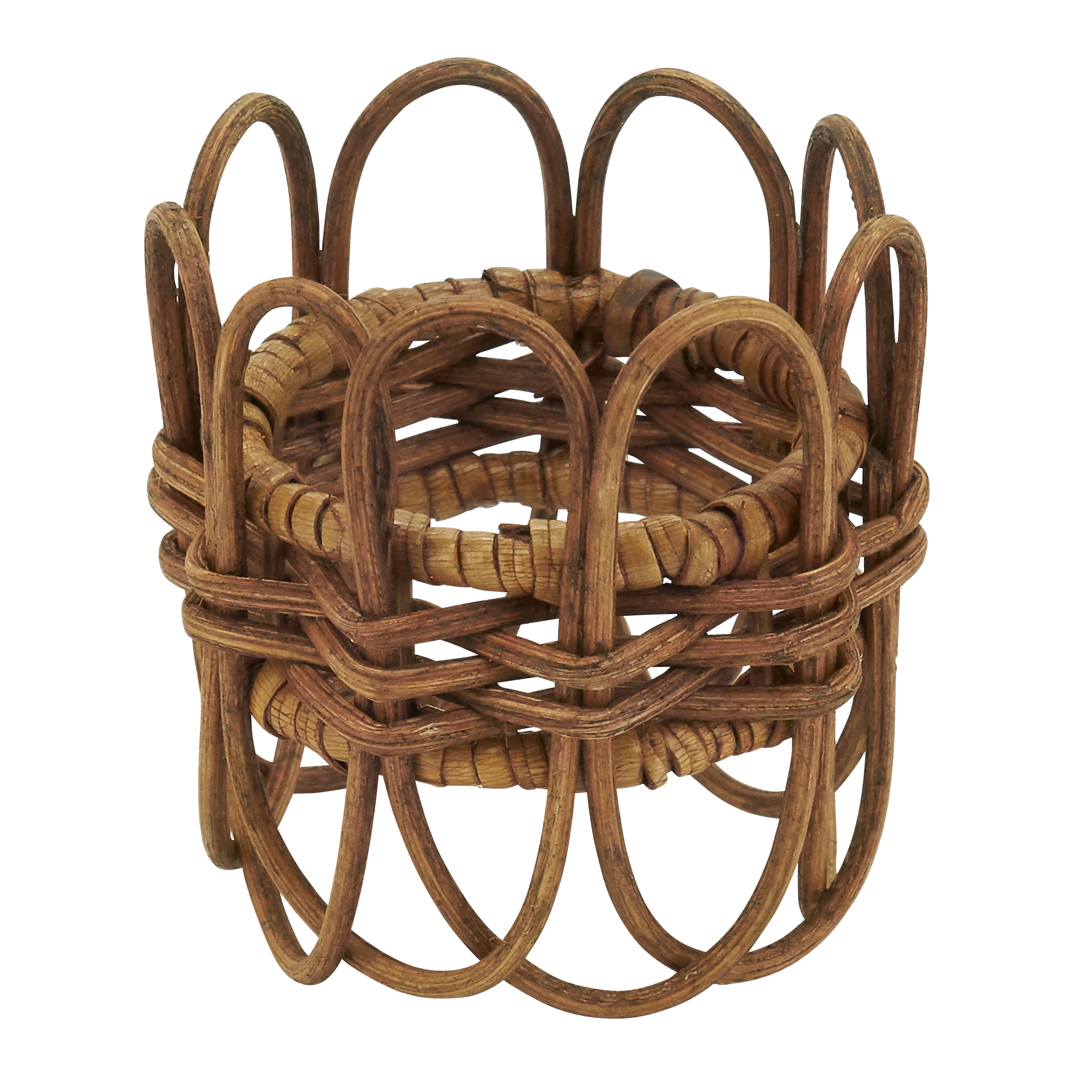 Pier 1 Twisted Rattan Napkin Ring - Thumbnail 2