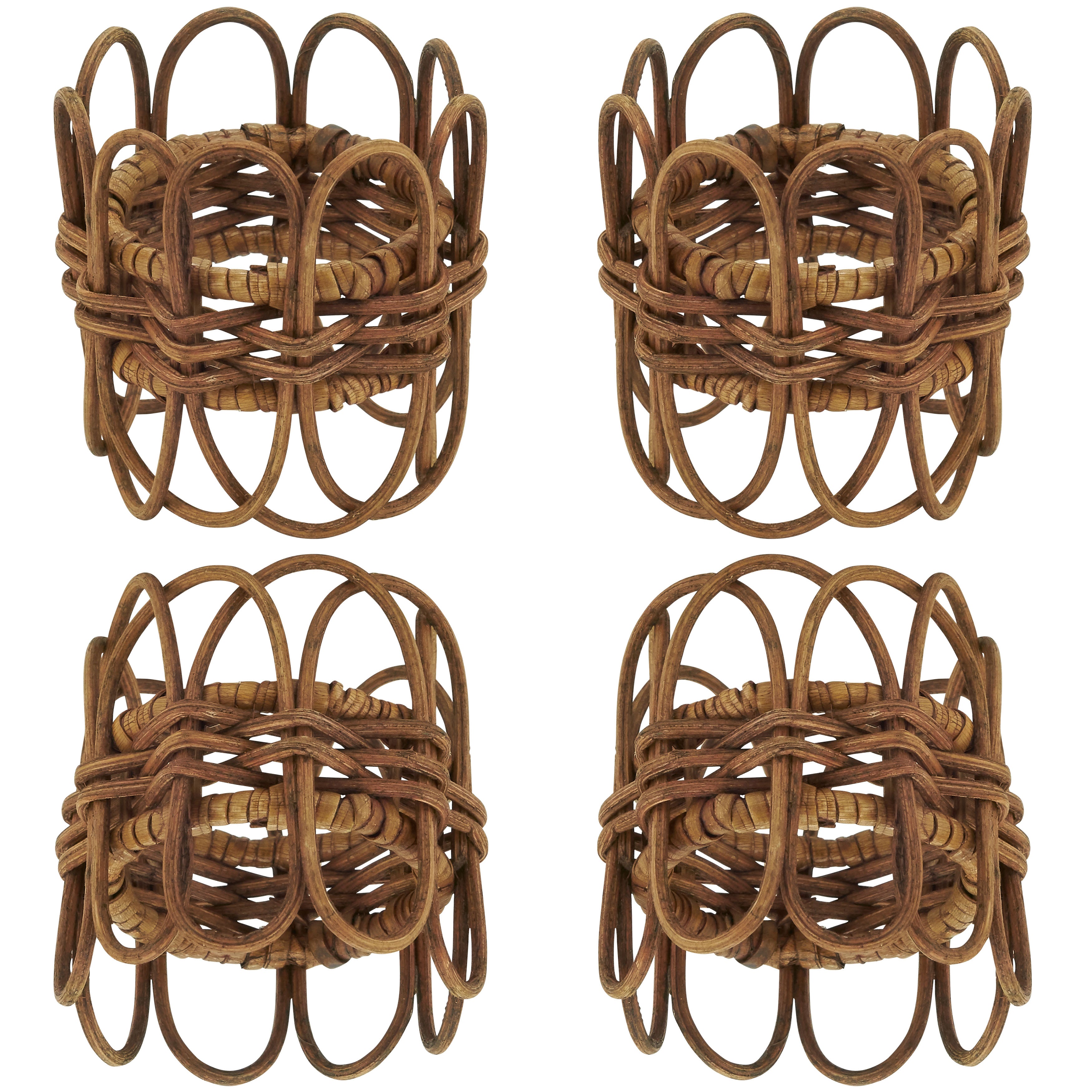 Pier 1 Twisted Rattan Napkin Ring - Thumbnail 4