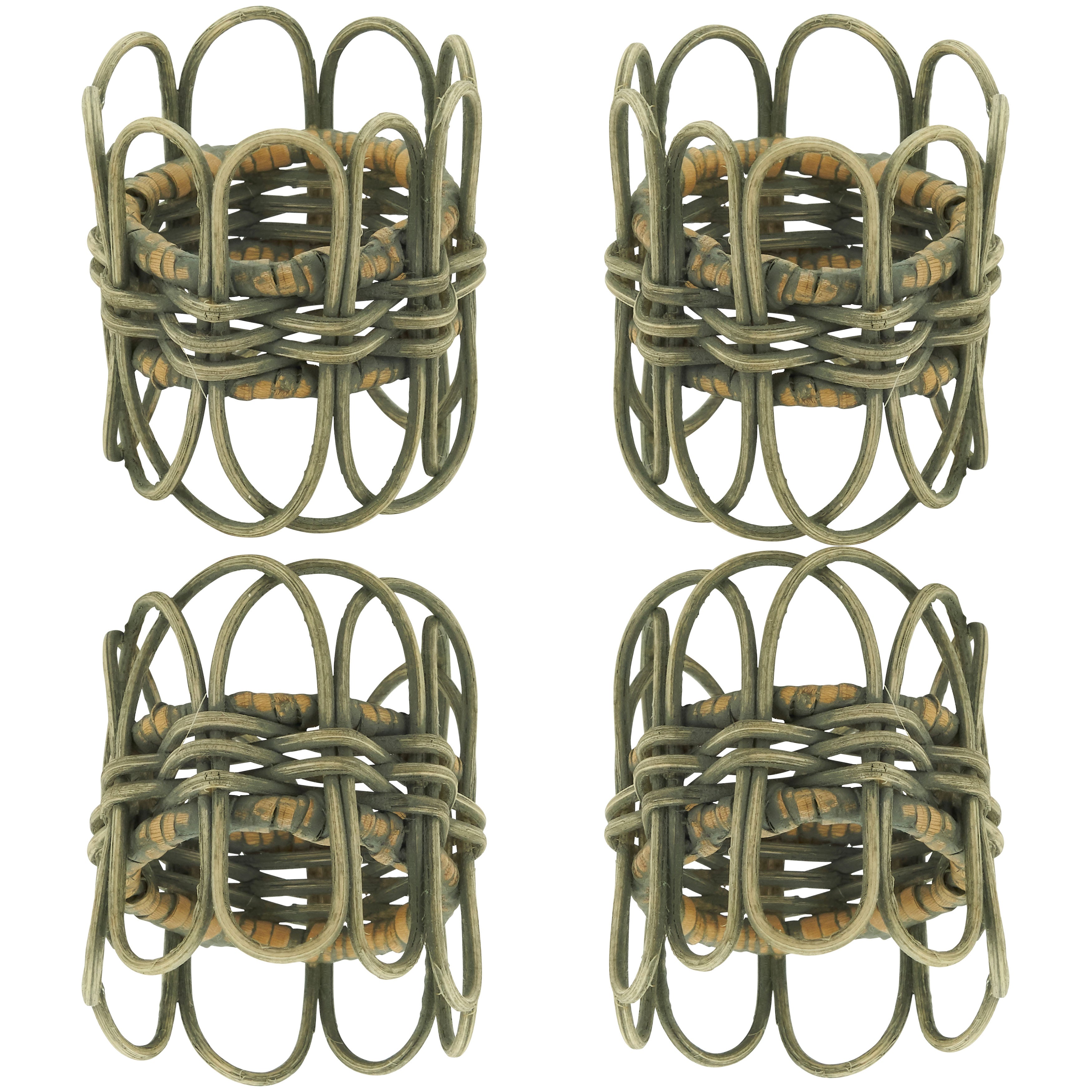 Pier 1 Twisted Rattan Napkin Ring