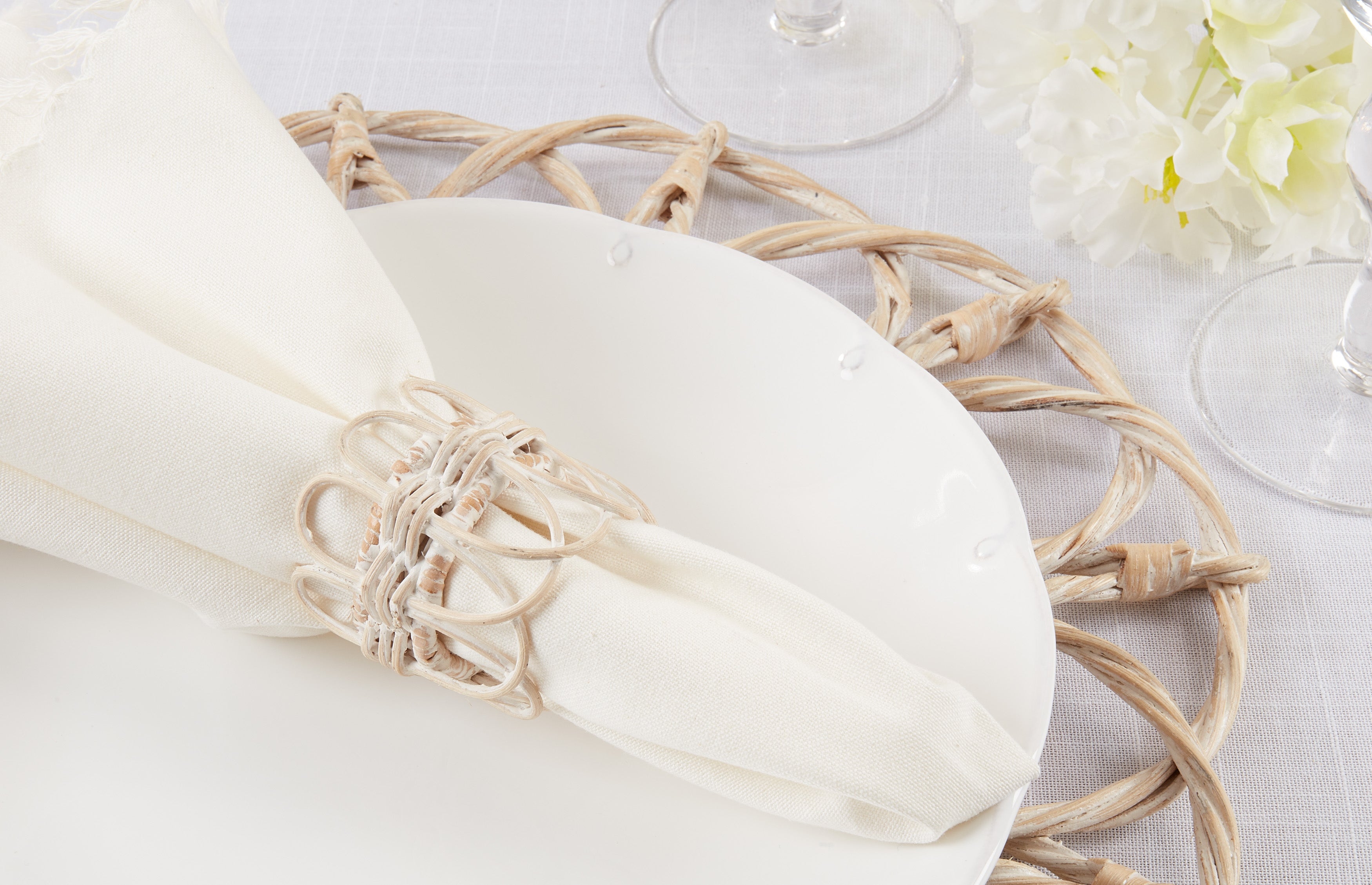 Pier 1 Twisted Rattan Napkin Ring - Thumbnail 5