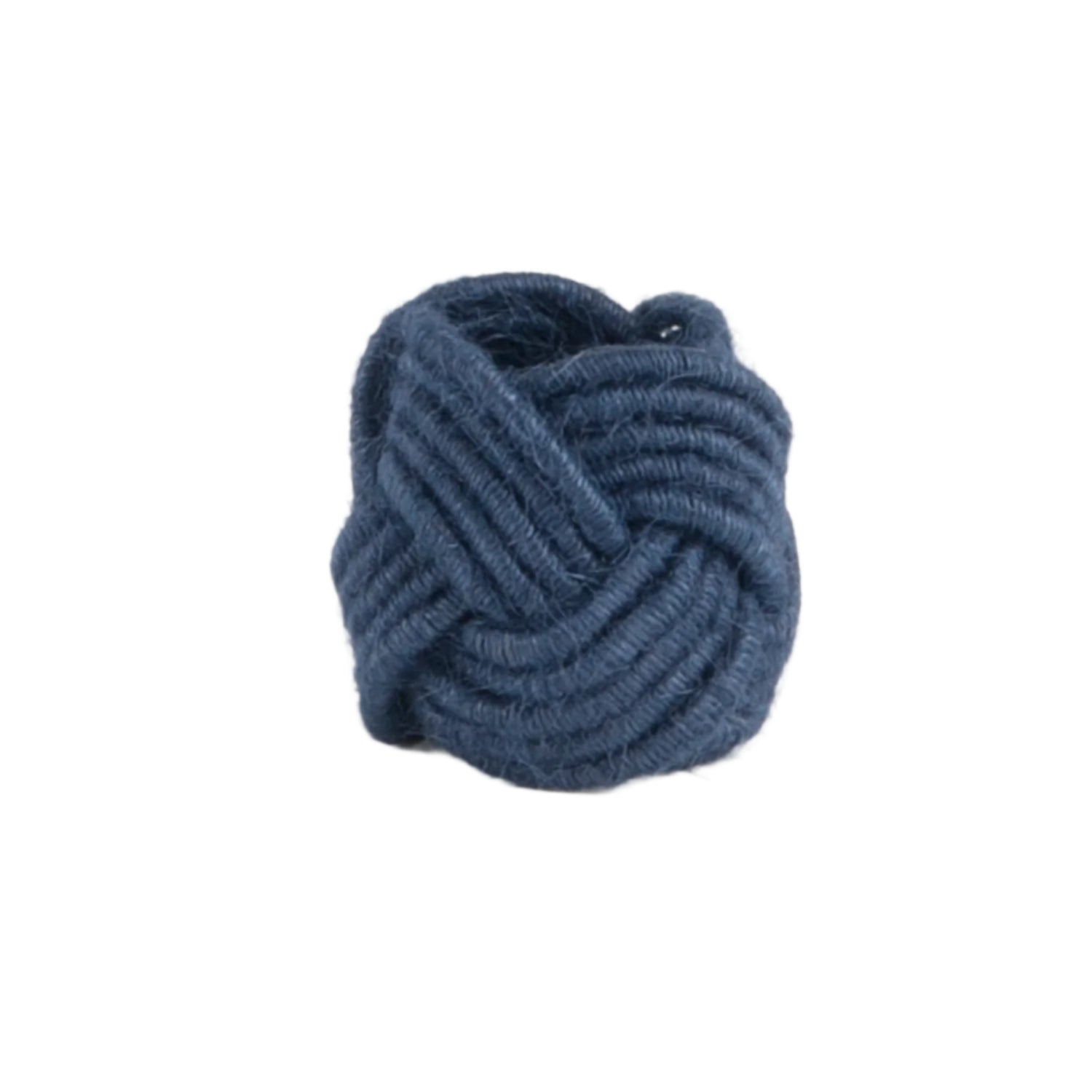 Braided Jute Napkin Ring, Set of 4