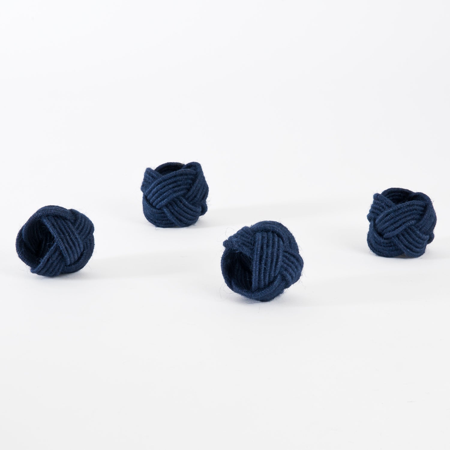 Braided Jute Napkin Ring, Set of 4