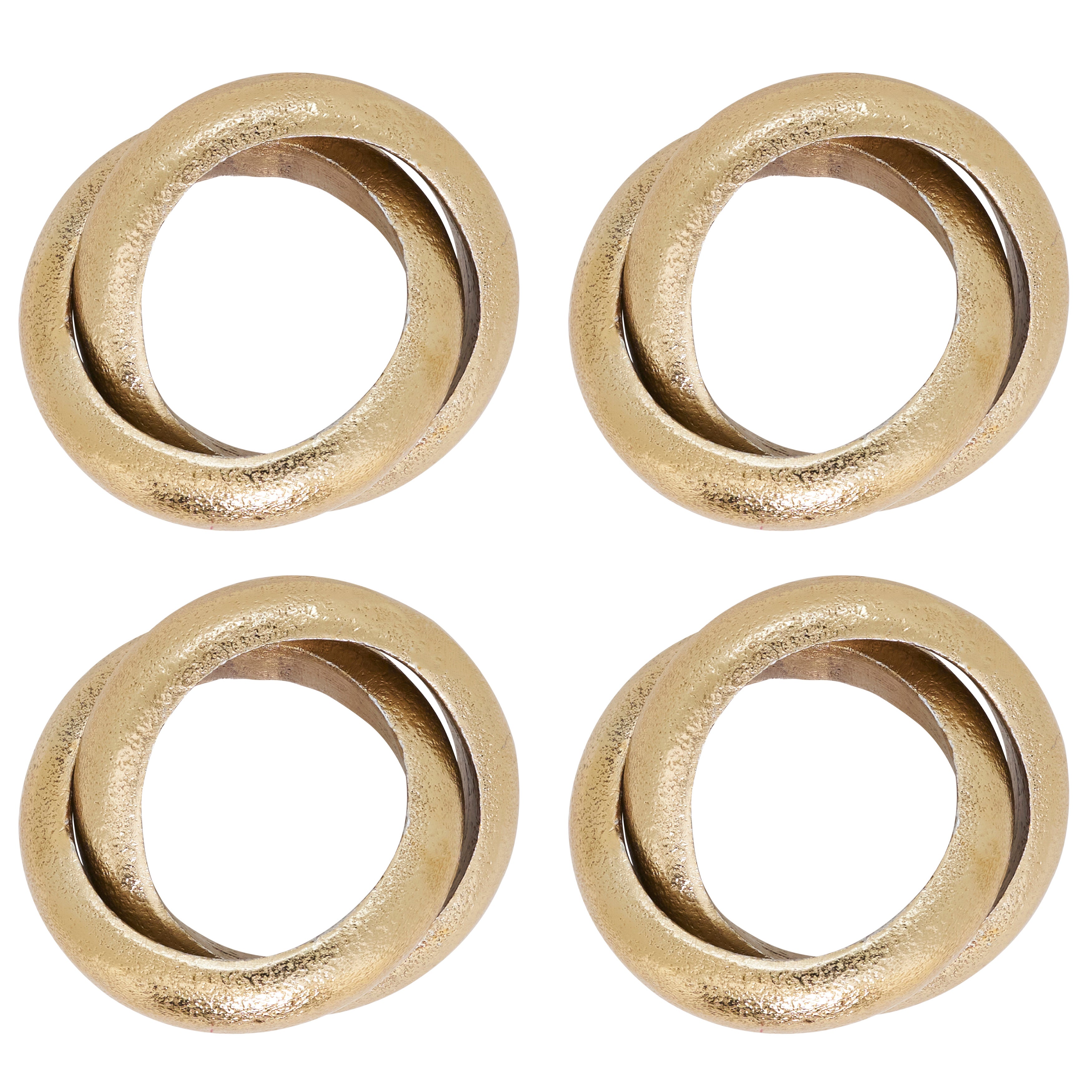Interlock Napkin Ring, Set of 4