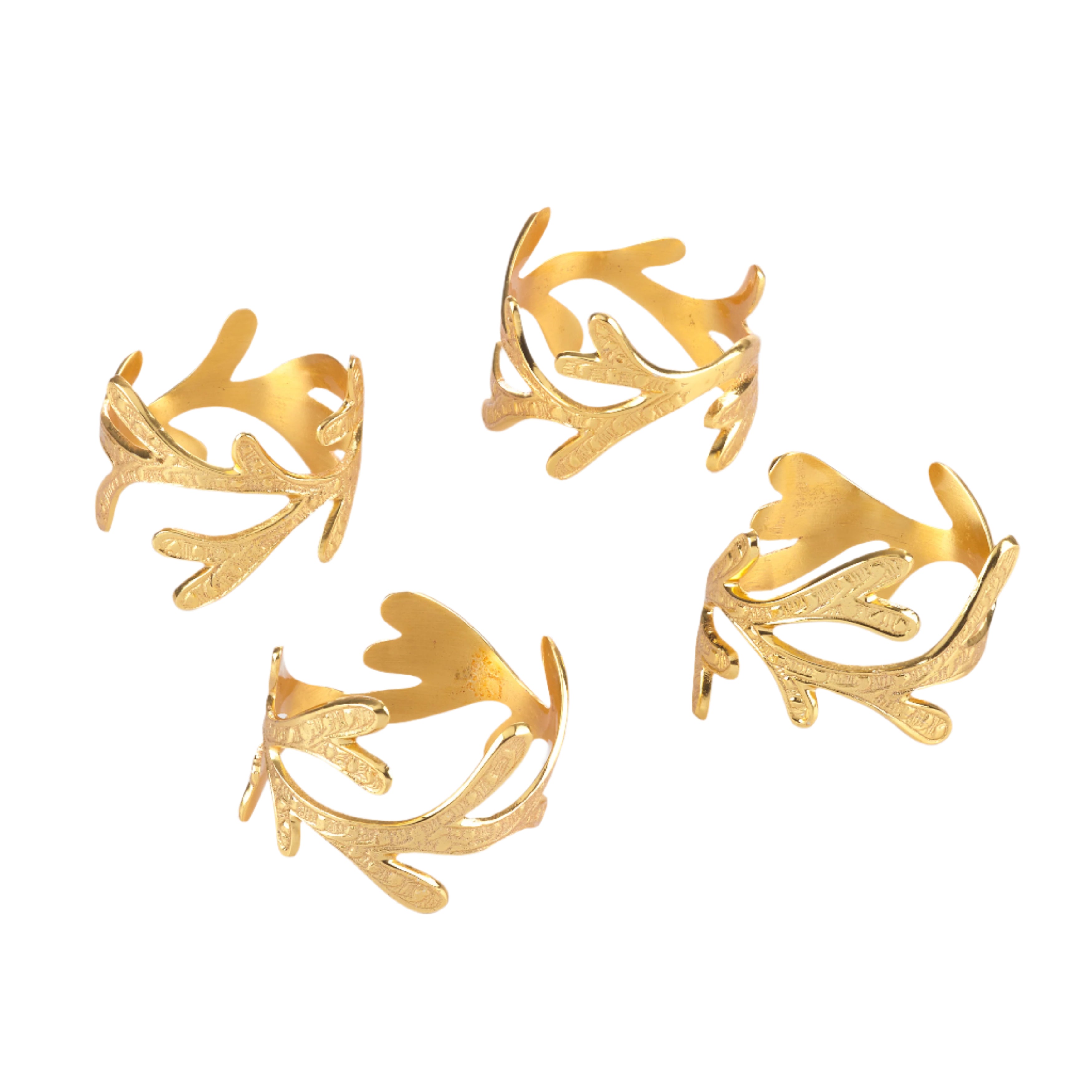Vine Napkin Ring, Set of 4