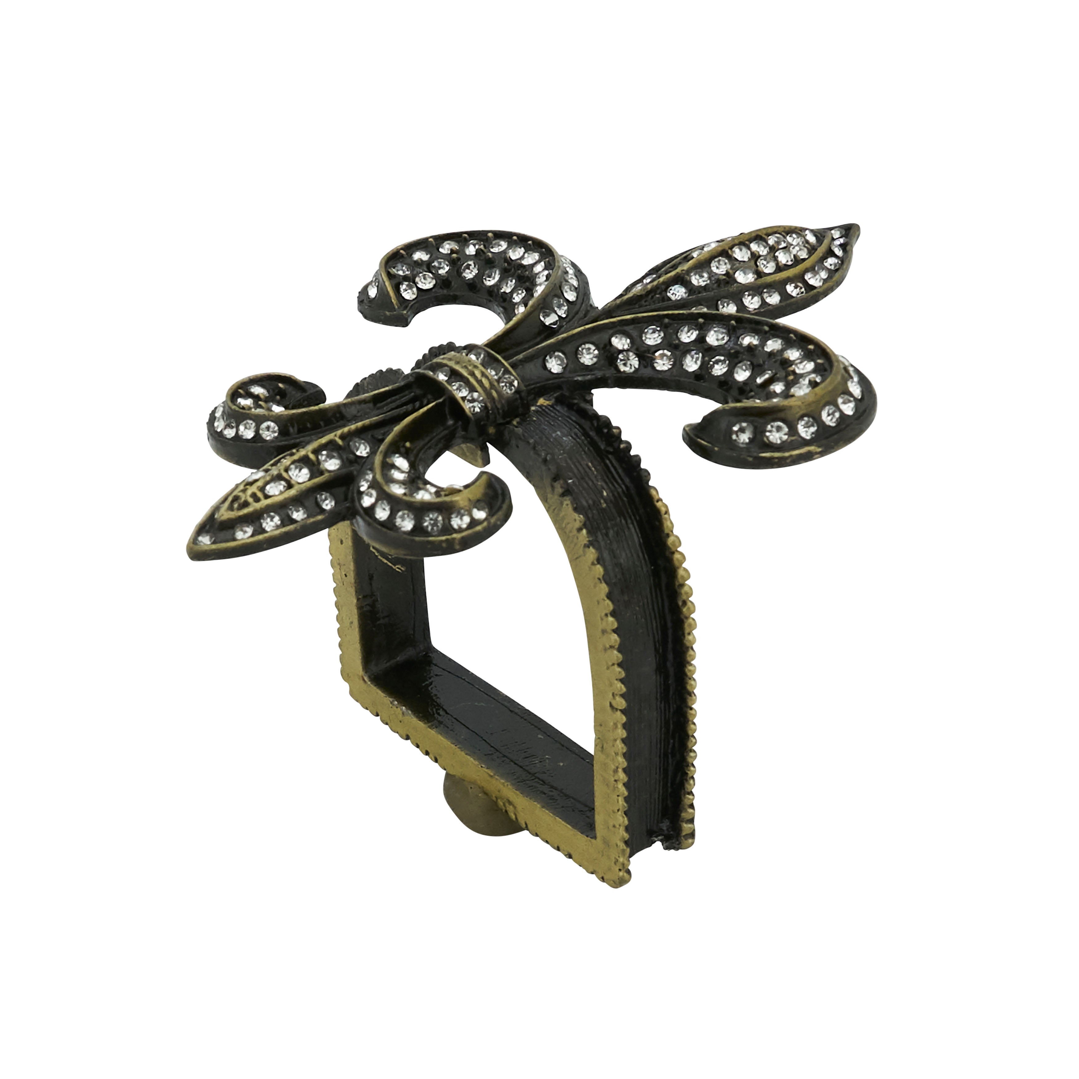 Fleur-de-Lis Napkin Ring, Set of 4