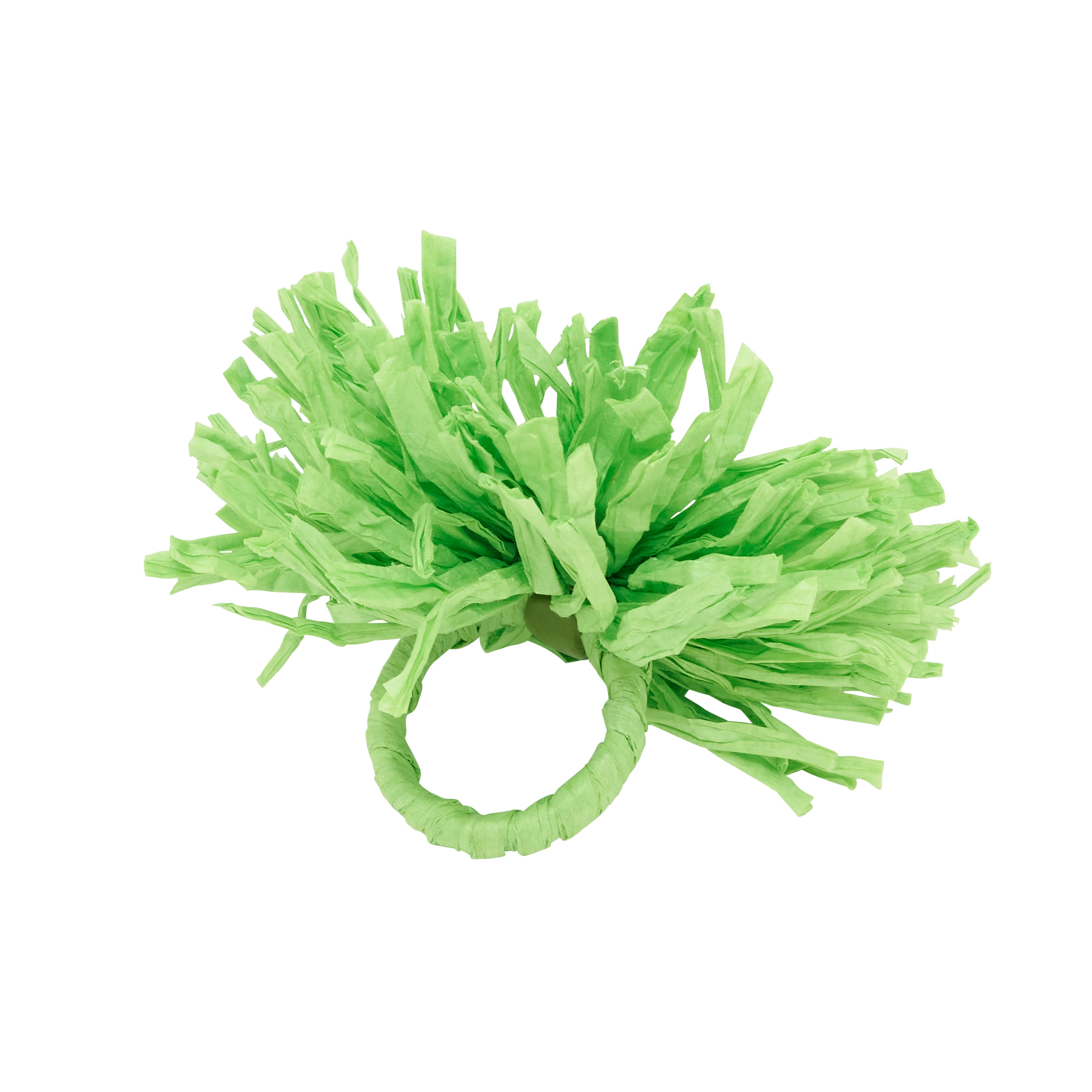 Raffia Charm Napkin Ring, Set of 4