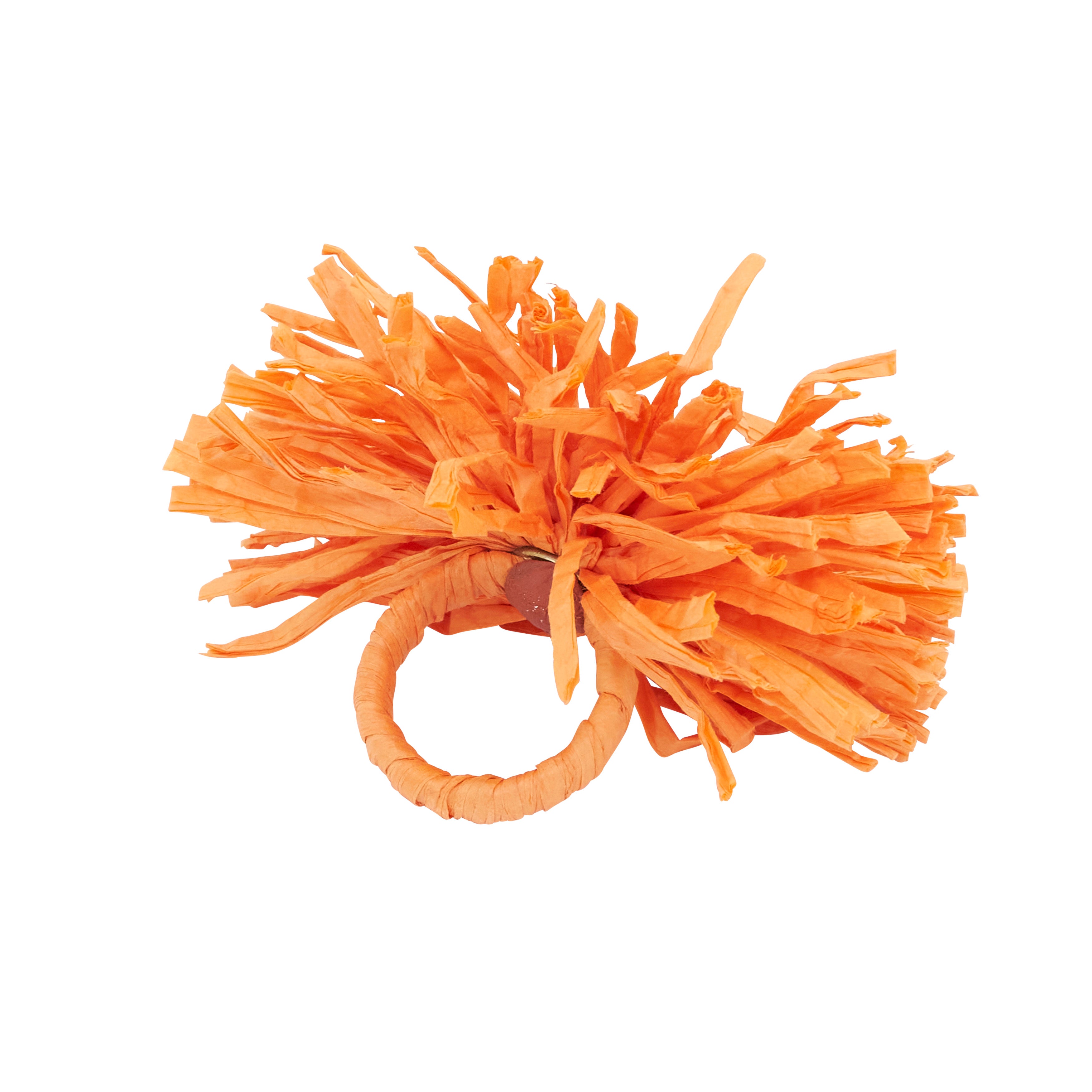 Raffia Charm Napkin Ring, Set of 4