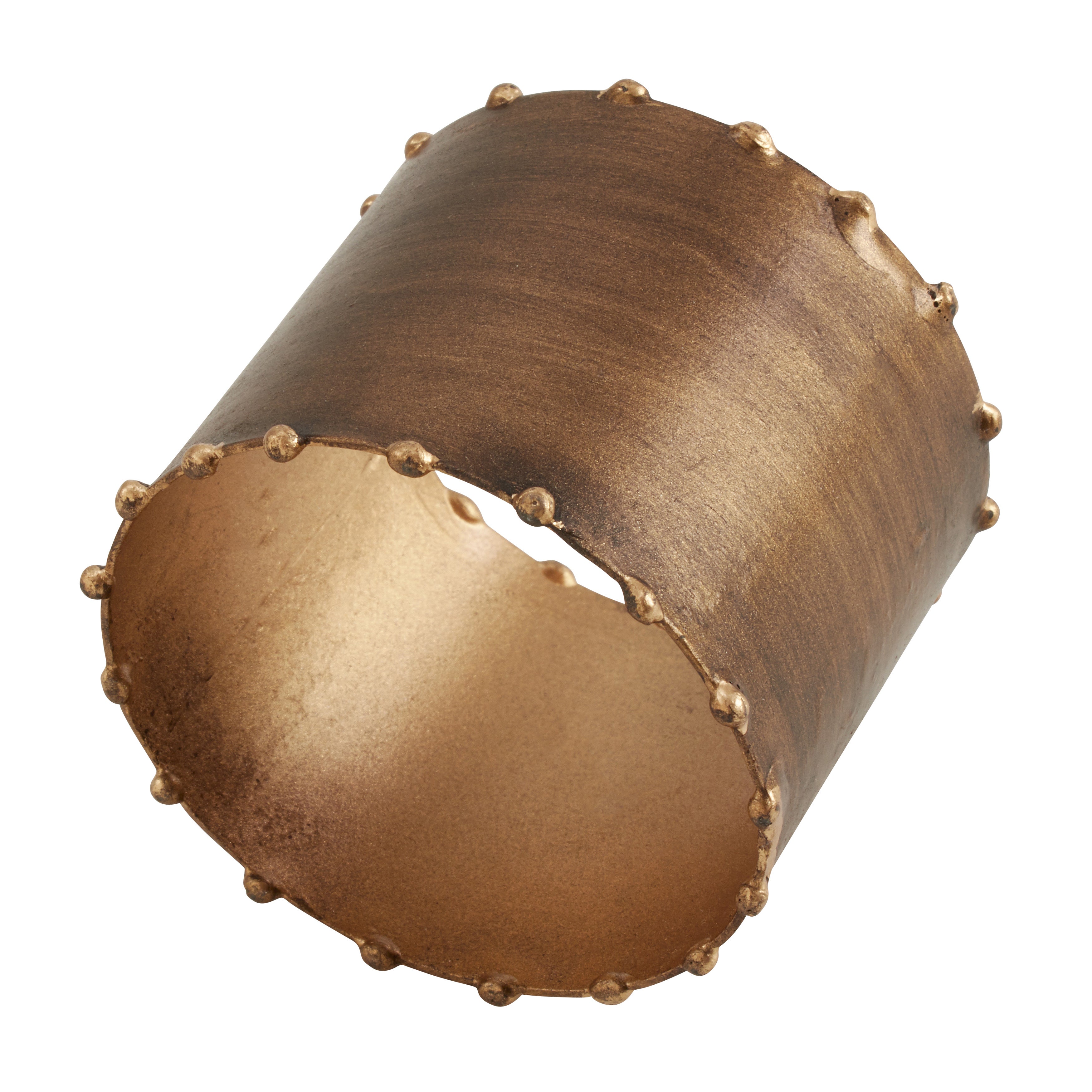 Dot Rim Napkin Ring, Set of 4