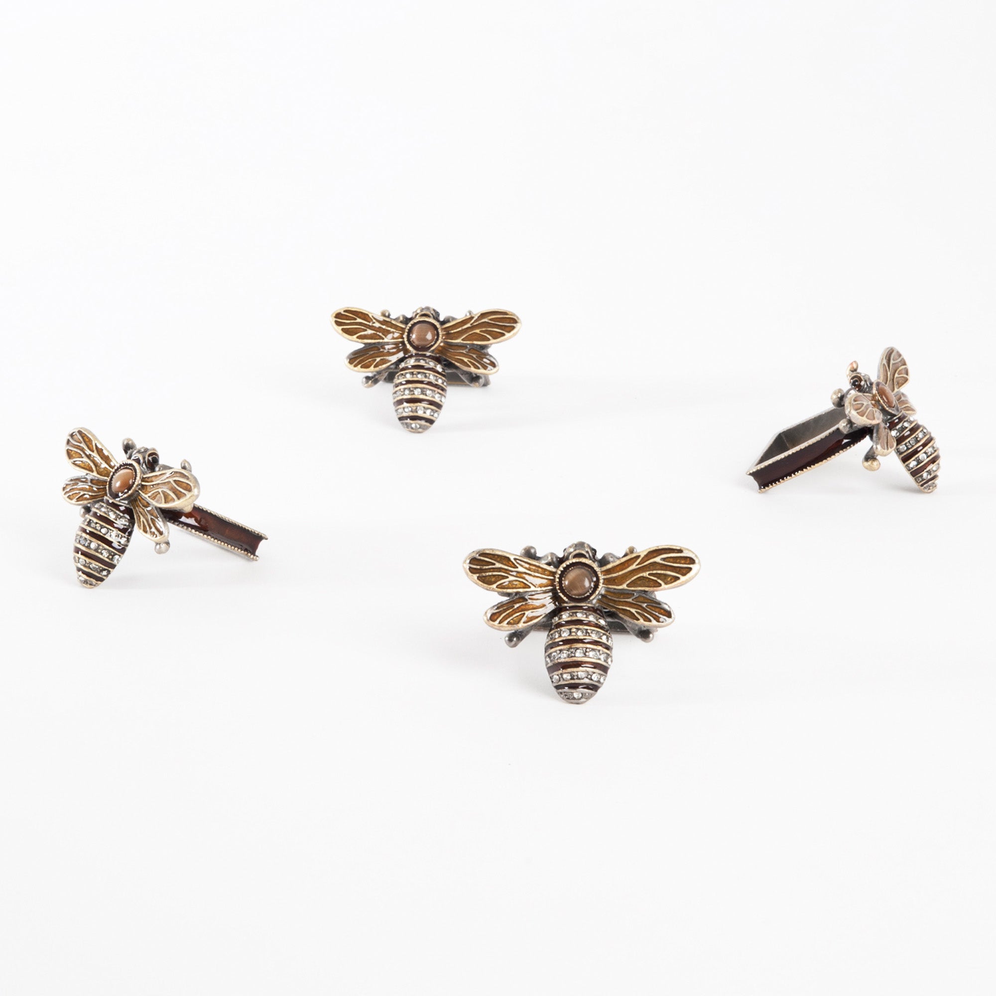 Bumble Bee Napkin Ring, Set of 4