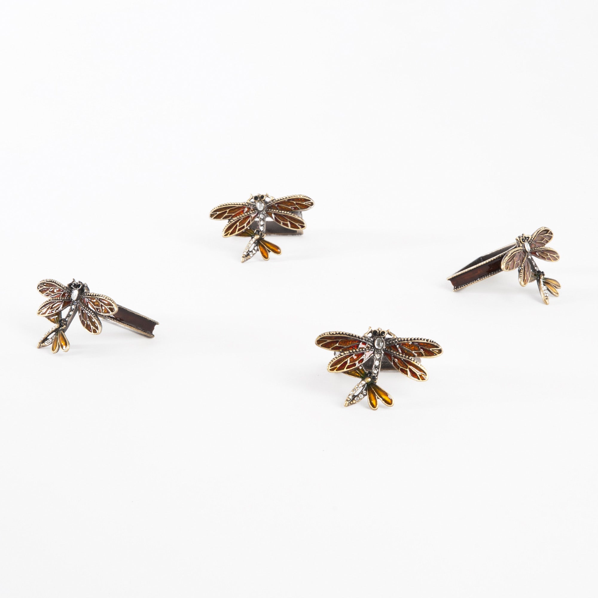 Dragonfly Napkin Ring, Set of 4