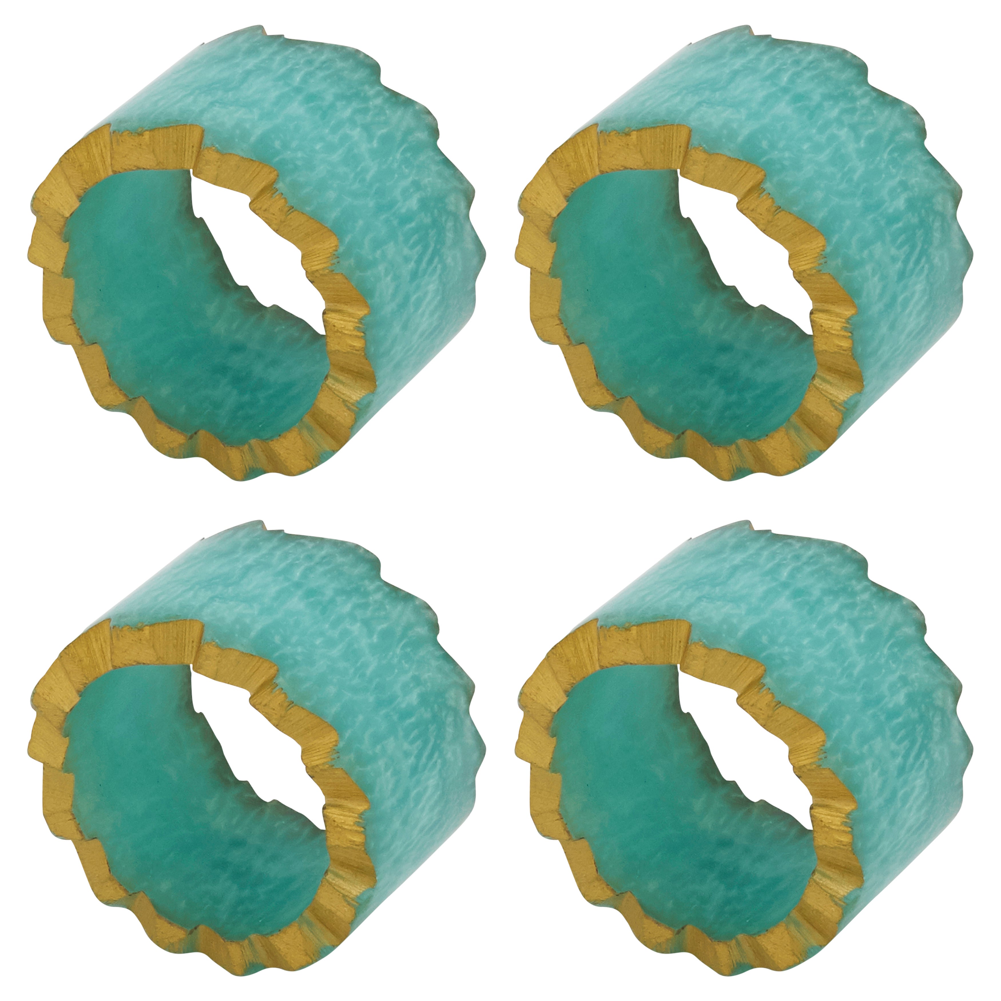 Resin Artistry Napkin Ring, Set of 4