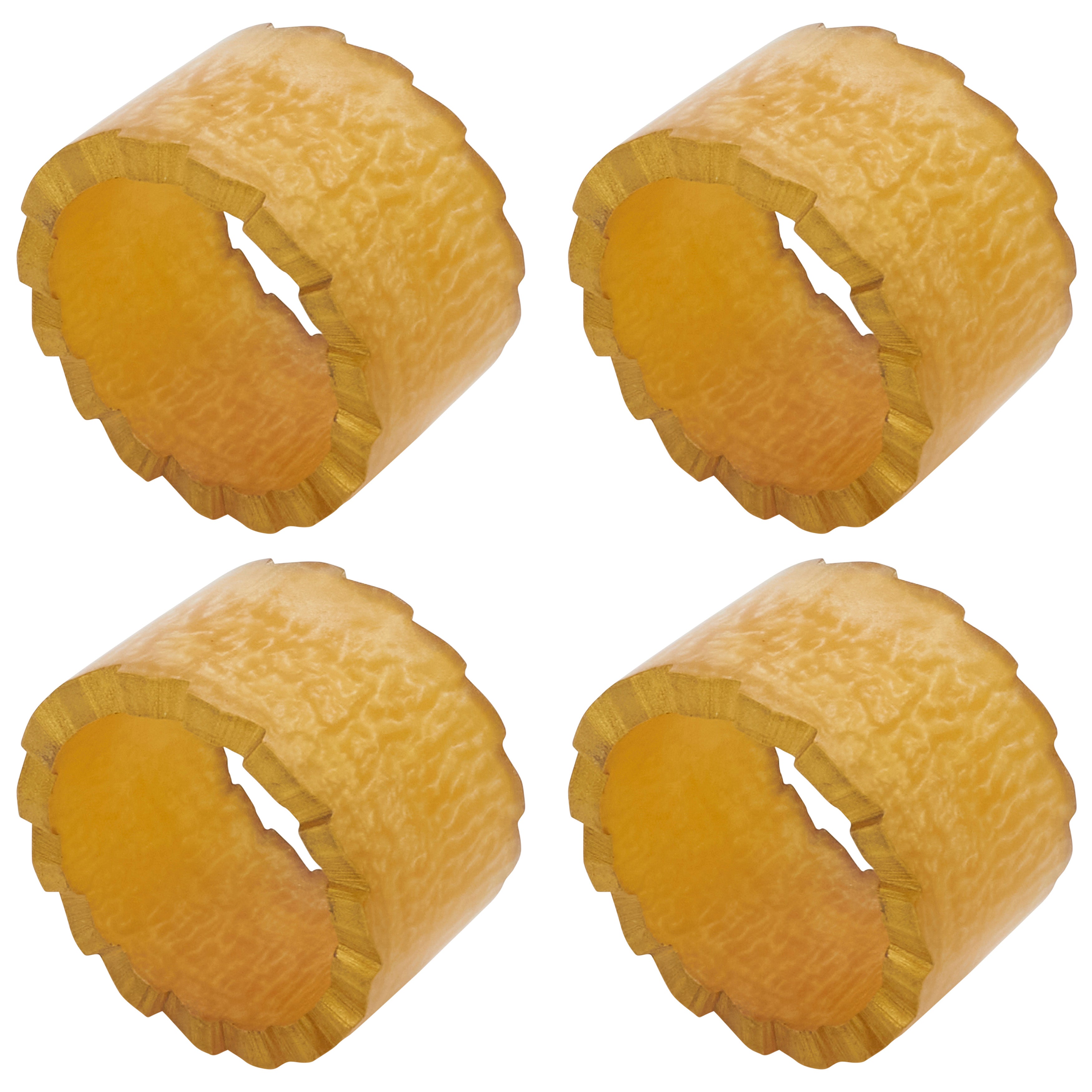 Resin Artistry Napkin Ring, Set of 4