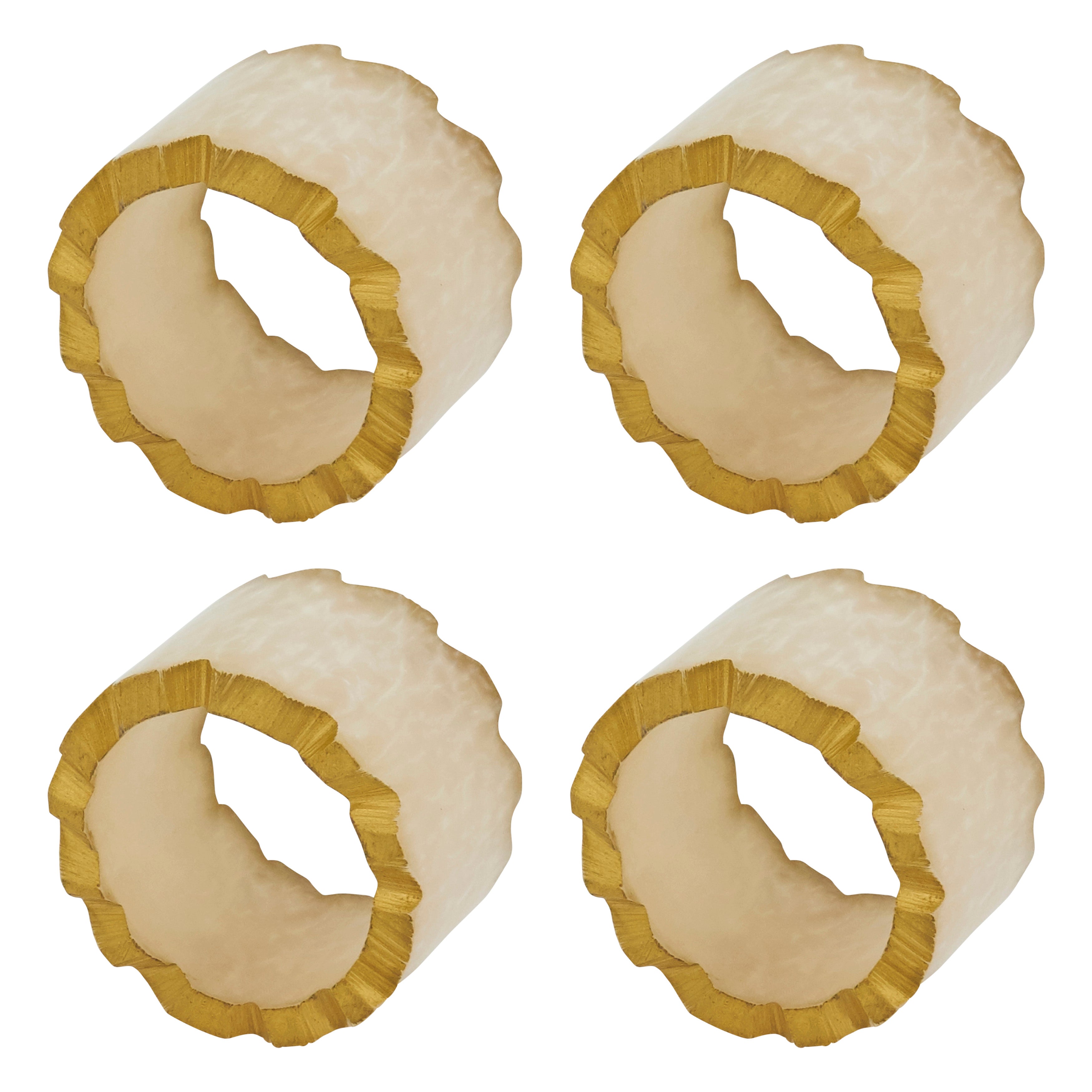 Resin Artistry Napkin Ring, Set of 4