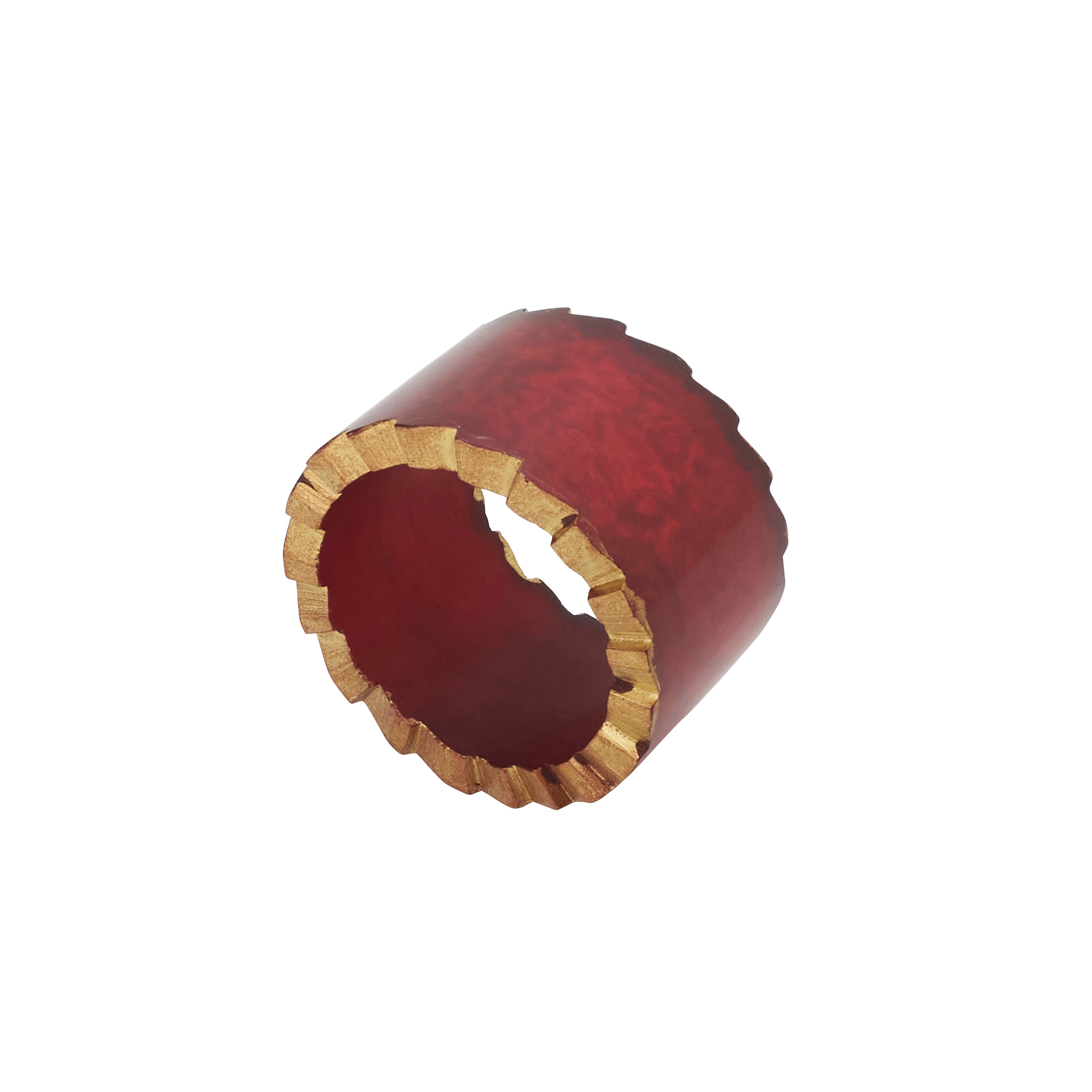 Resin Artistry Napkin Ring, Set of 4