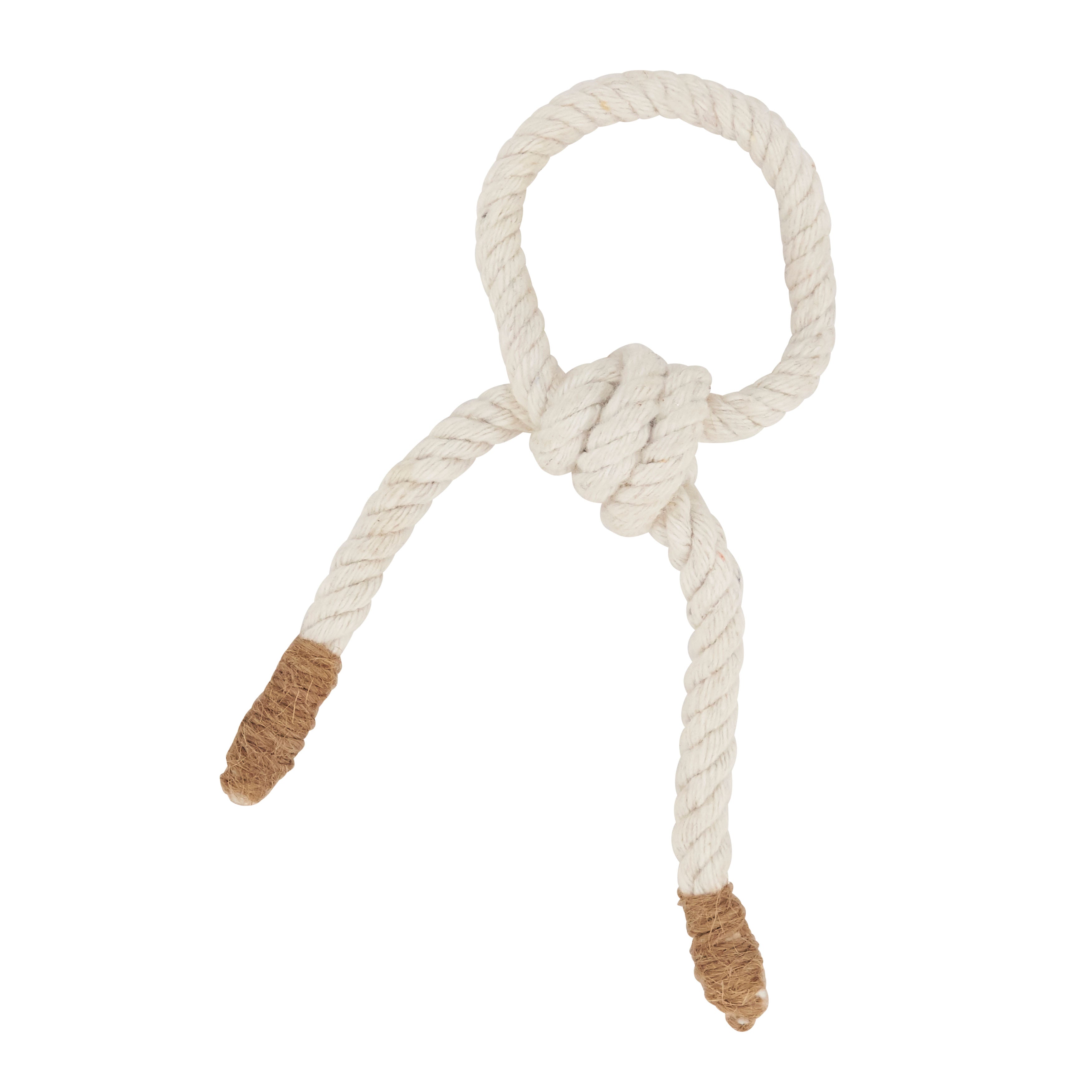 Knotted Rope Napkin Ring, Set of 4