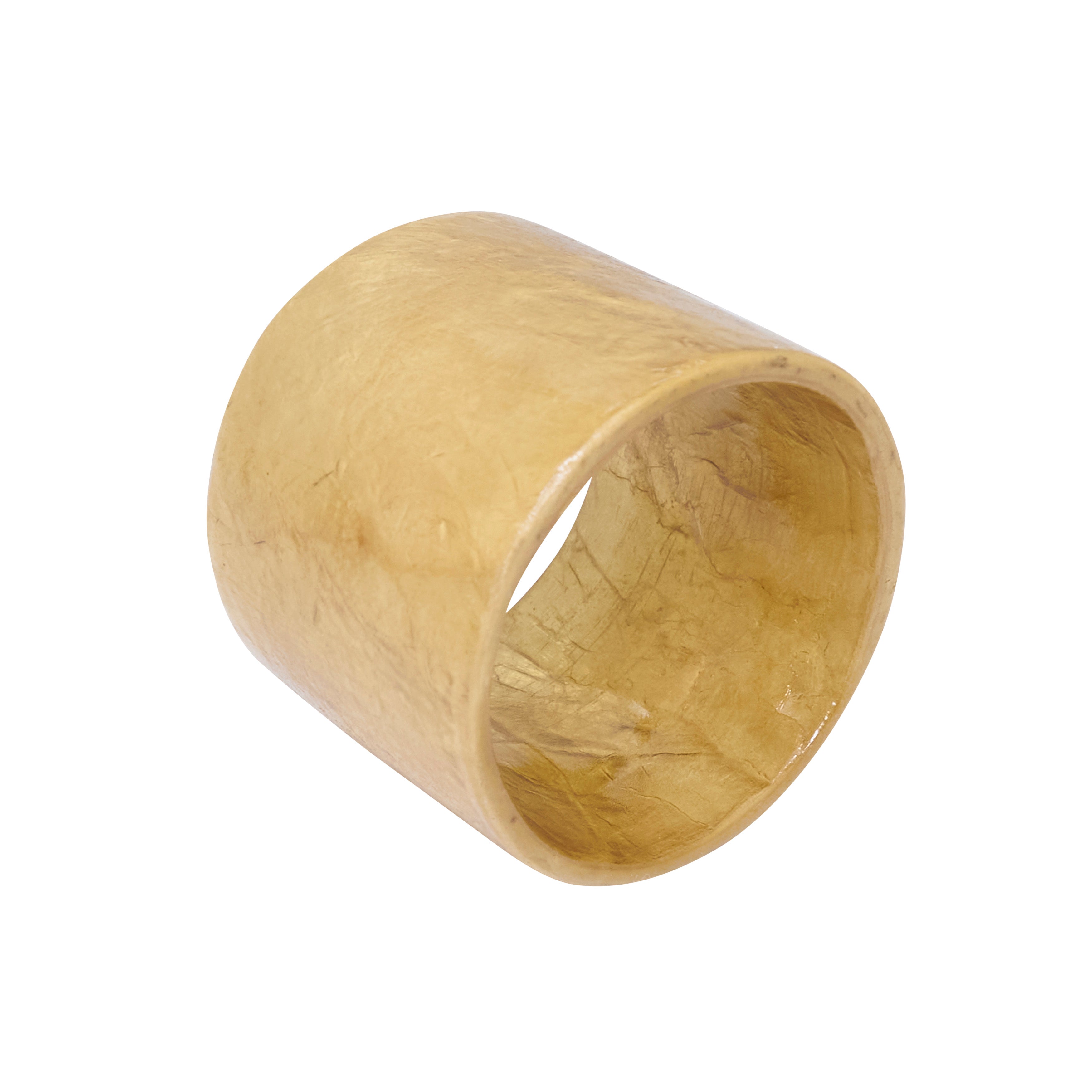 Radiant Capiz Napkin Ring, Set of 4