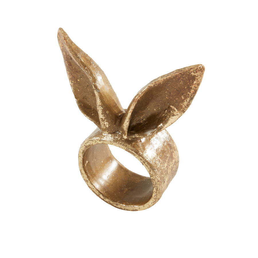 Playful Bunny Ears Napkin Rings, Set of 4