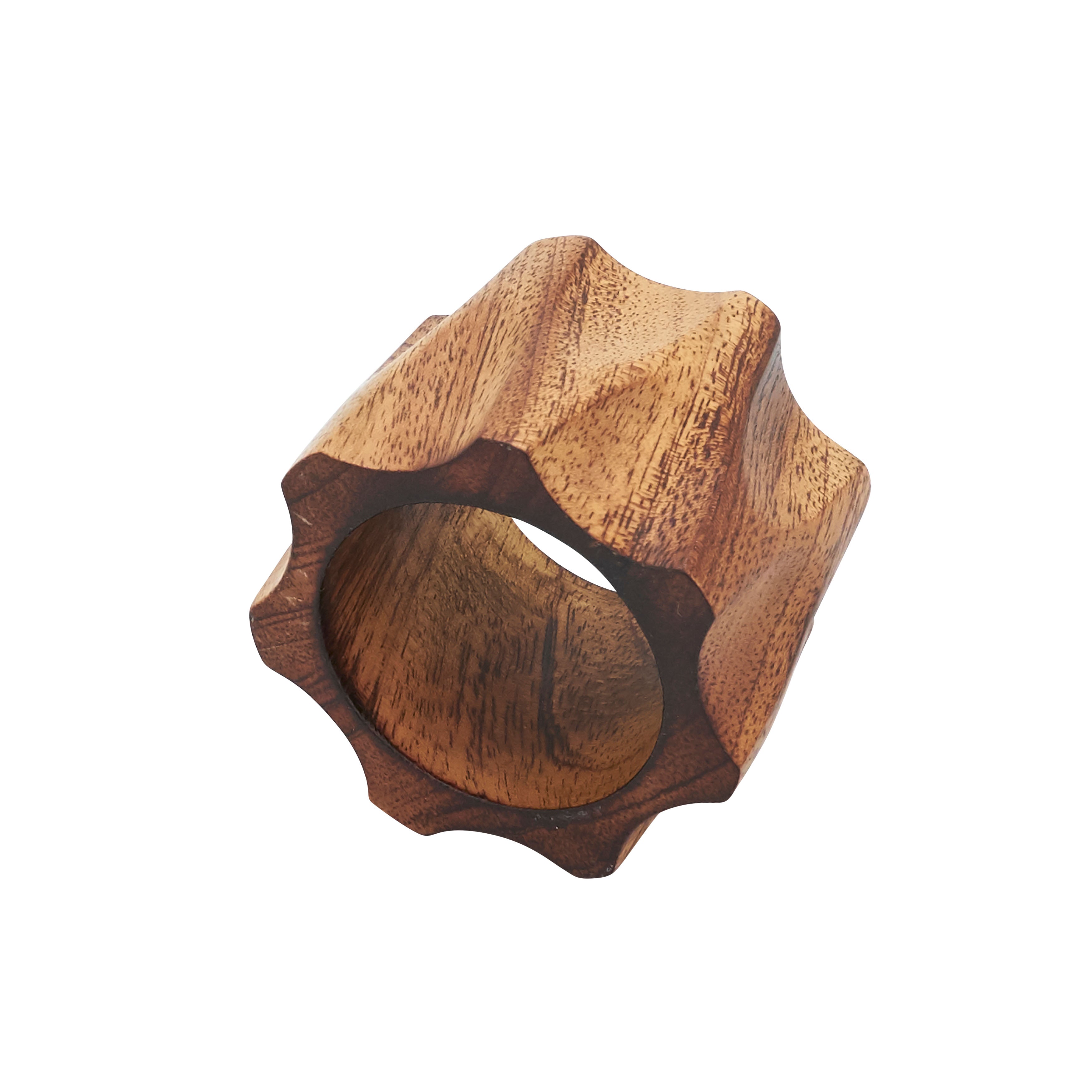 Pier 1 Wood Napkin Ring - Thumbnail 2