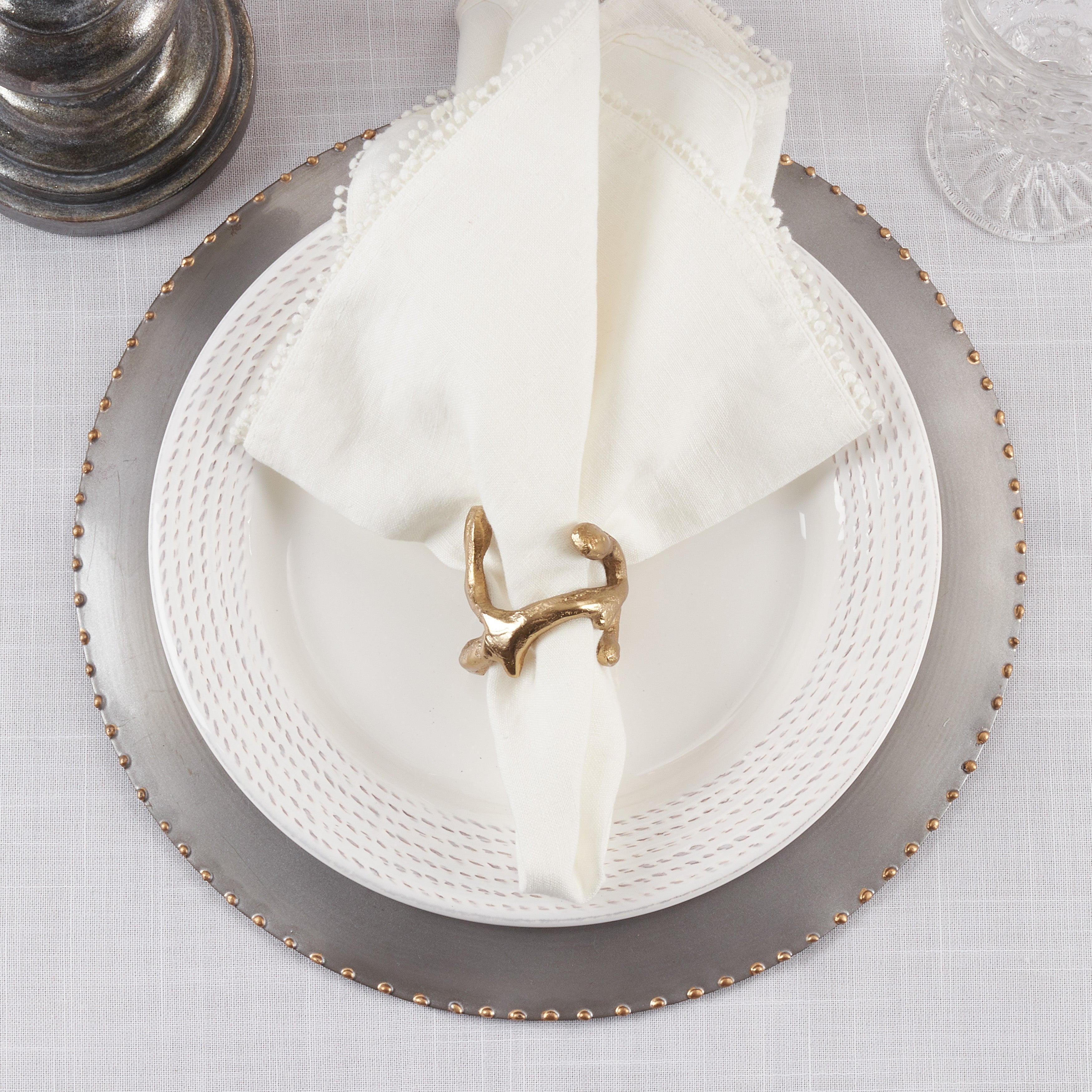 Twigs Napkin Ring, Set of 4