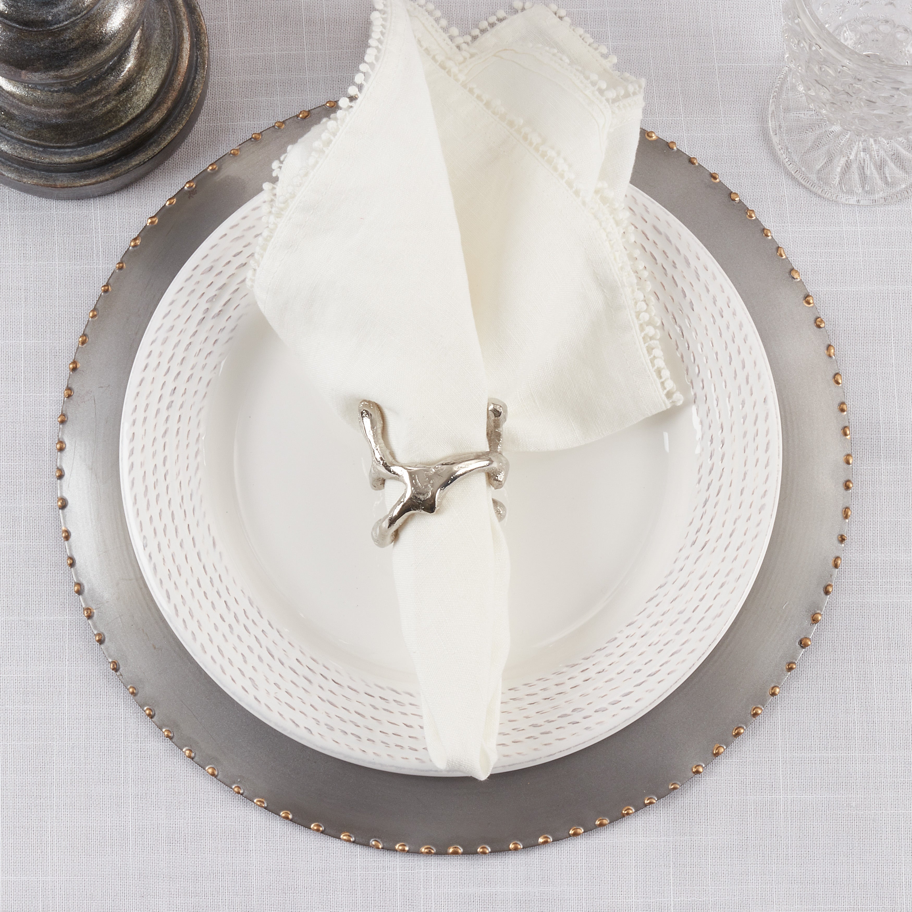 Twigs Napkin Ring, Set of 4