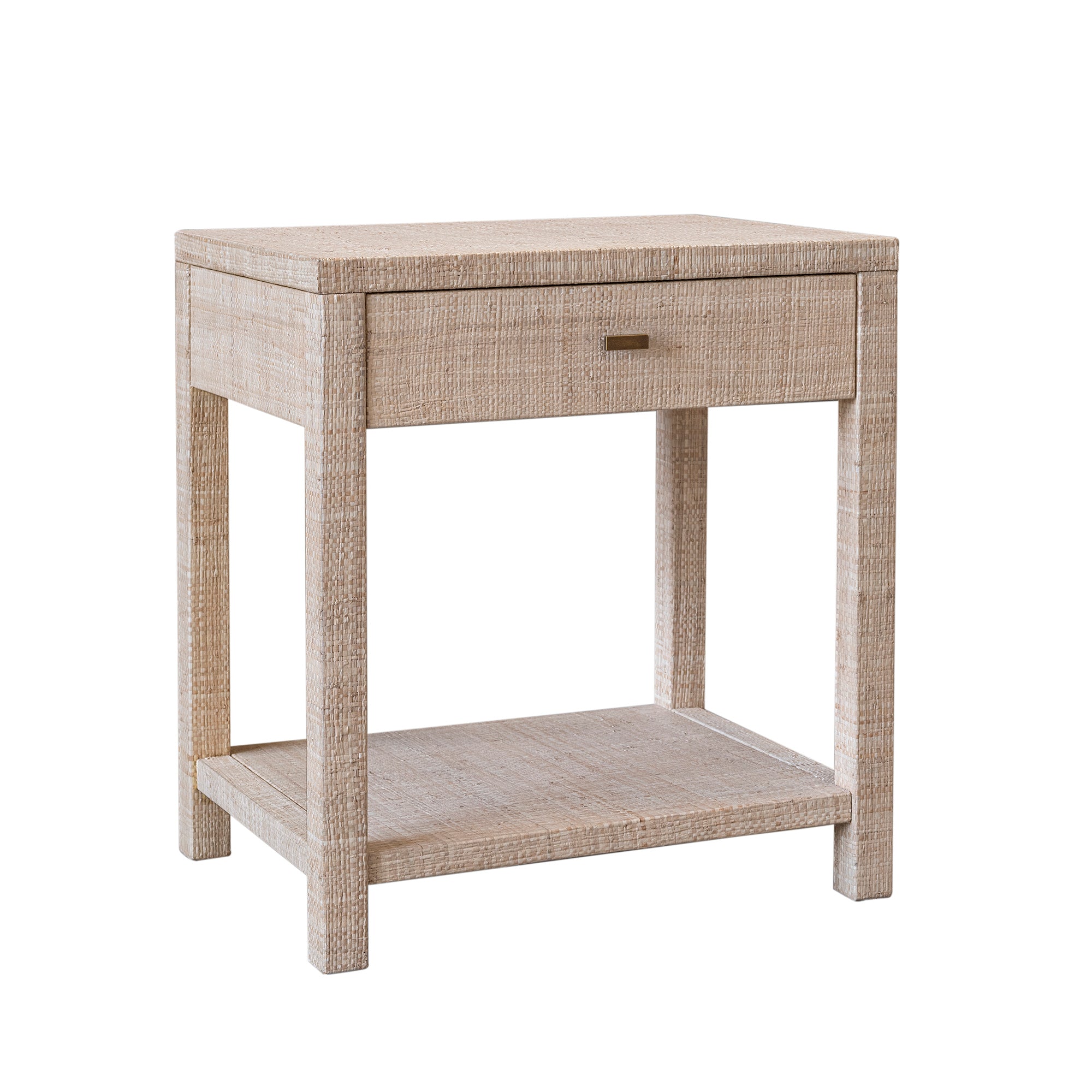 Gia Raffia Wrapped Nightstand