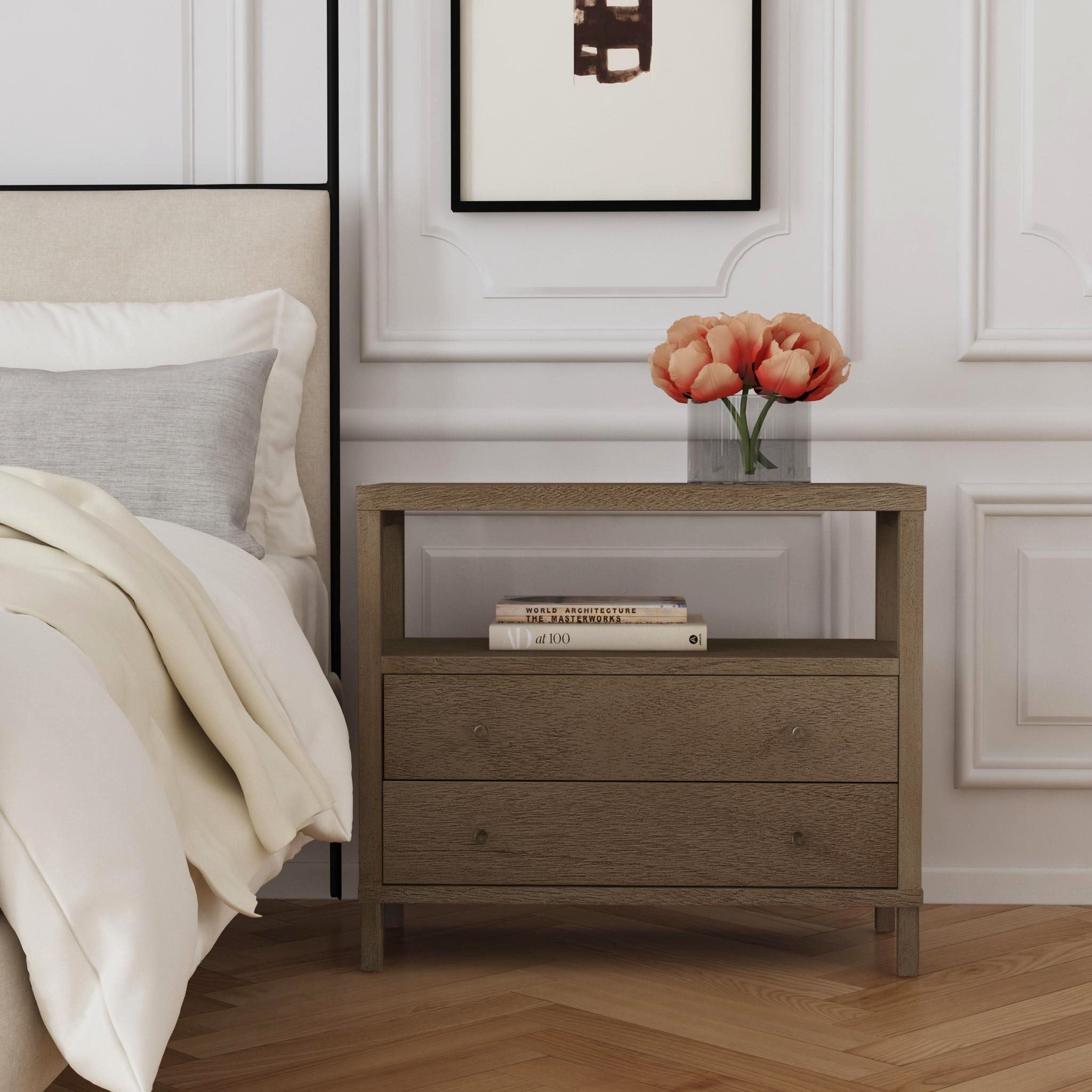 Gemma 2 Drawer Nightstand