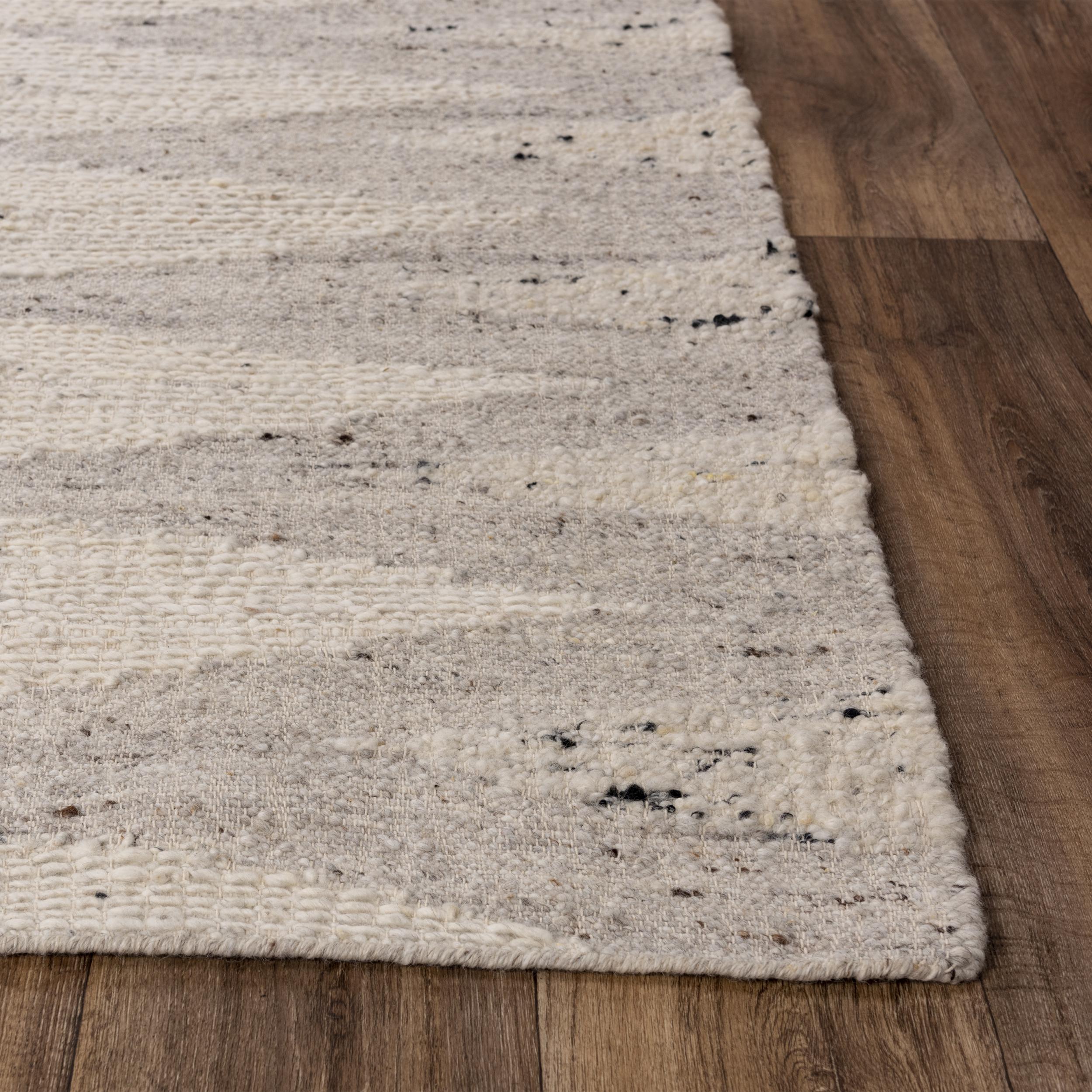 Mila Hand Woven Wool & Cotton Geometric Area Rug