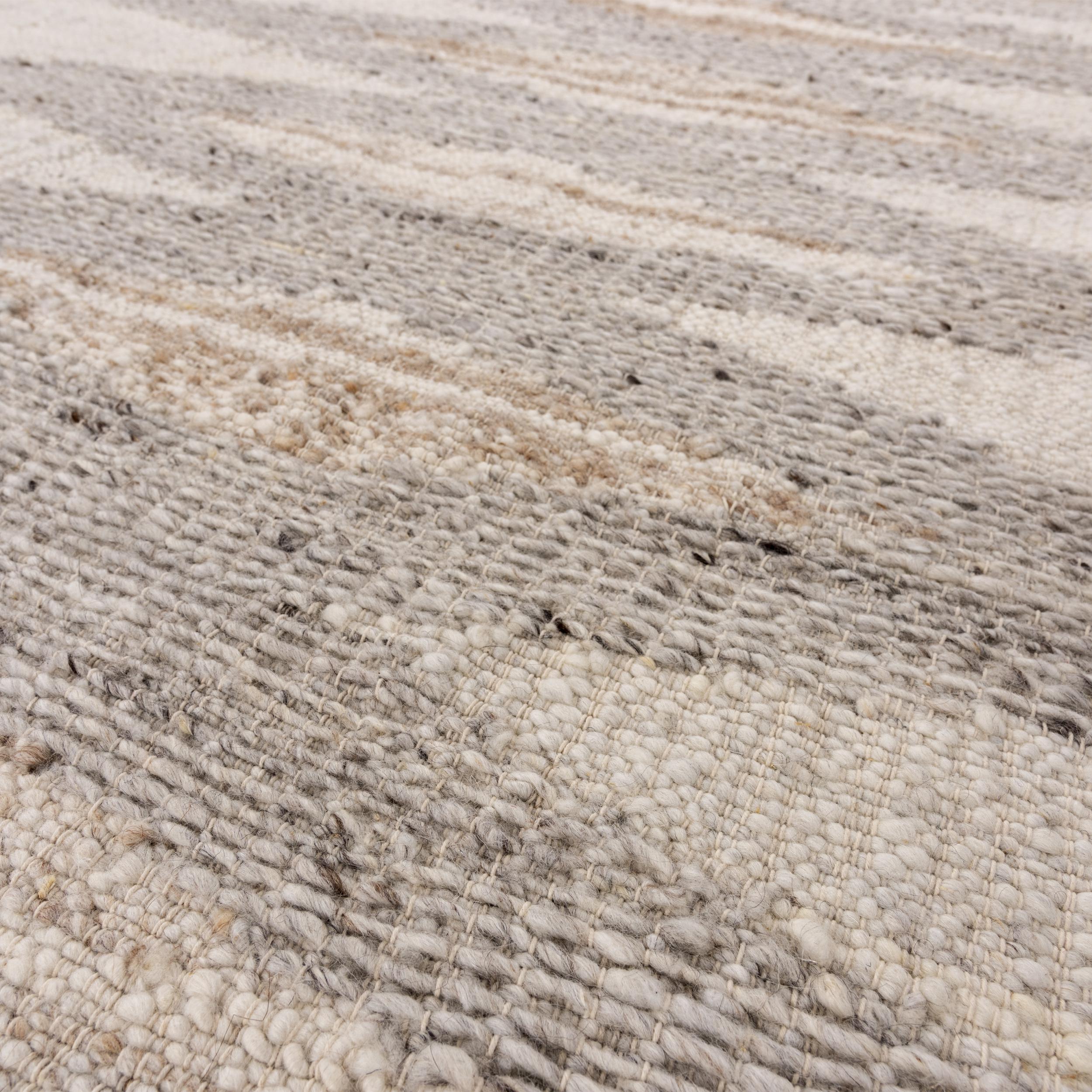 Mila Hand Woven Wool & Cotton Geometric Area Rug
