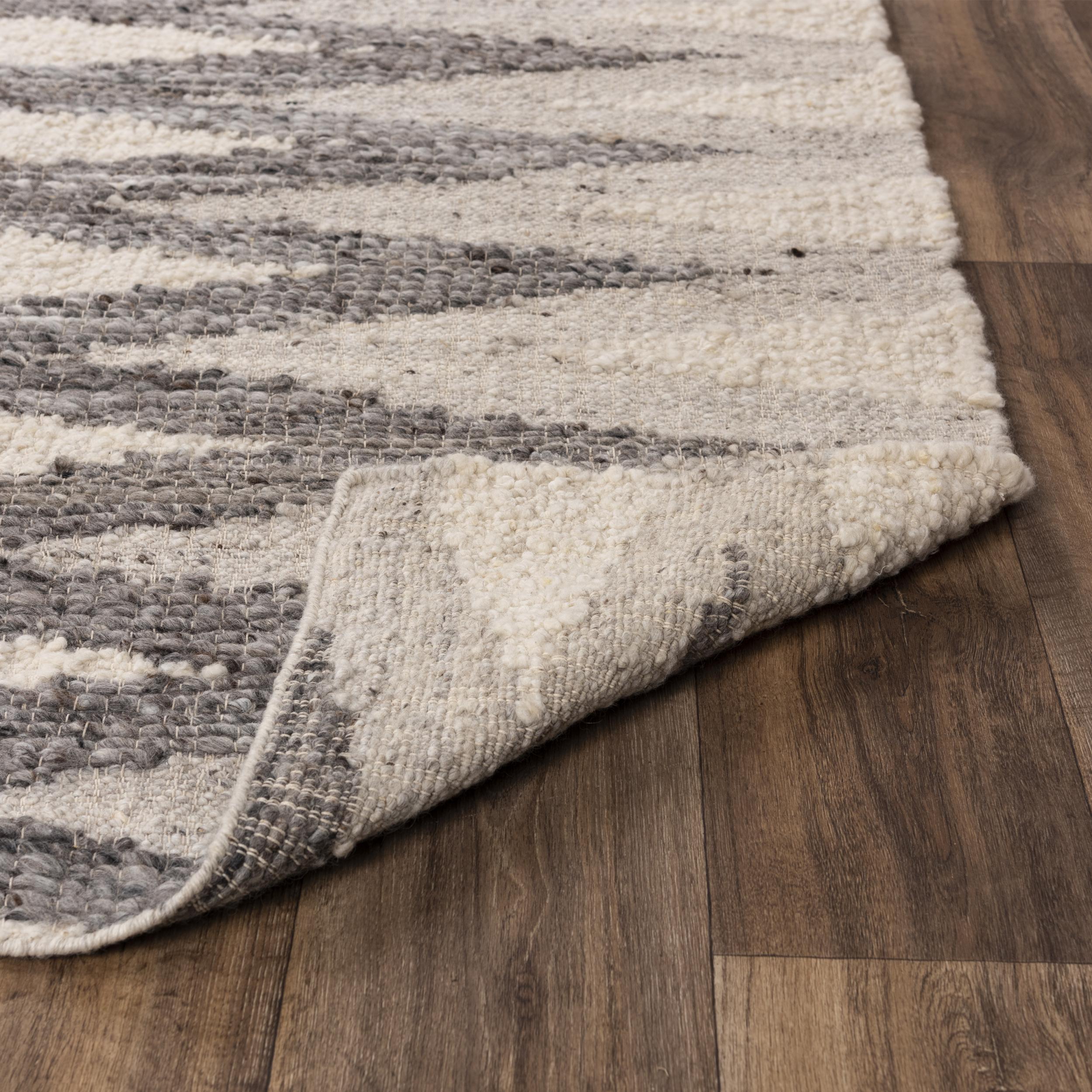 Mila Hand Woven Wool & Cotton Geometric Area Rug