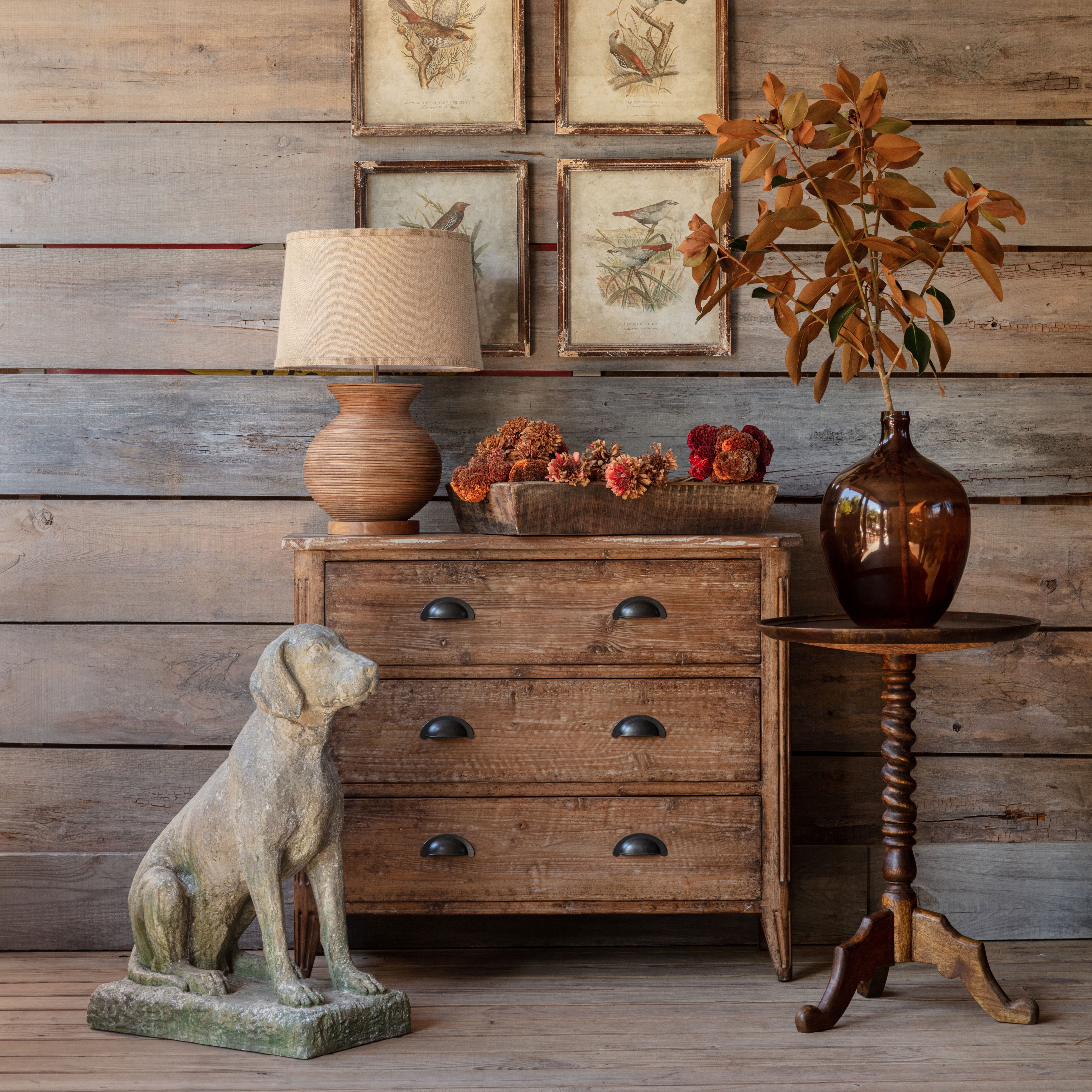 Natural Rattan Woven Table Lamp