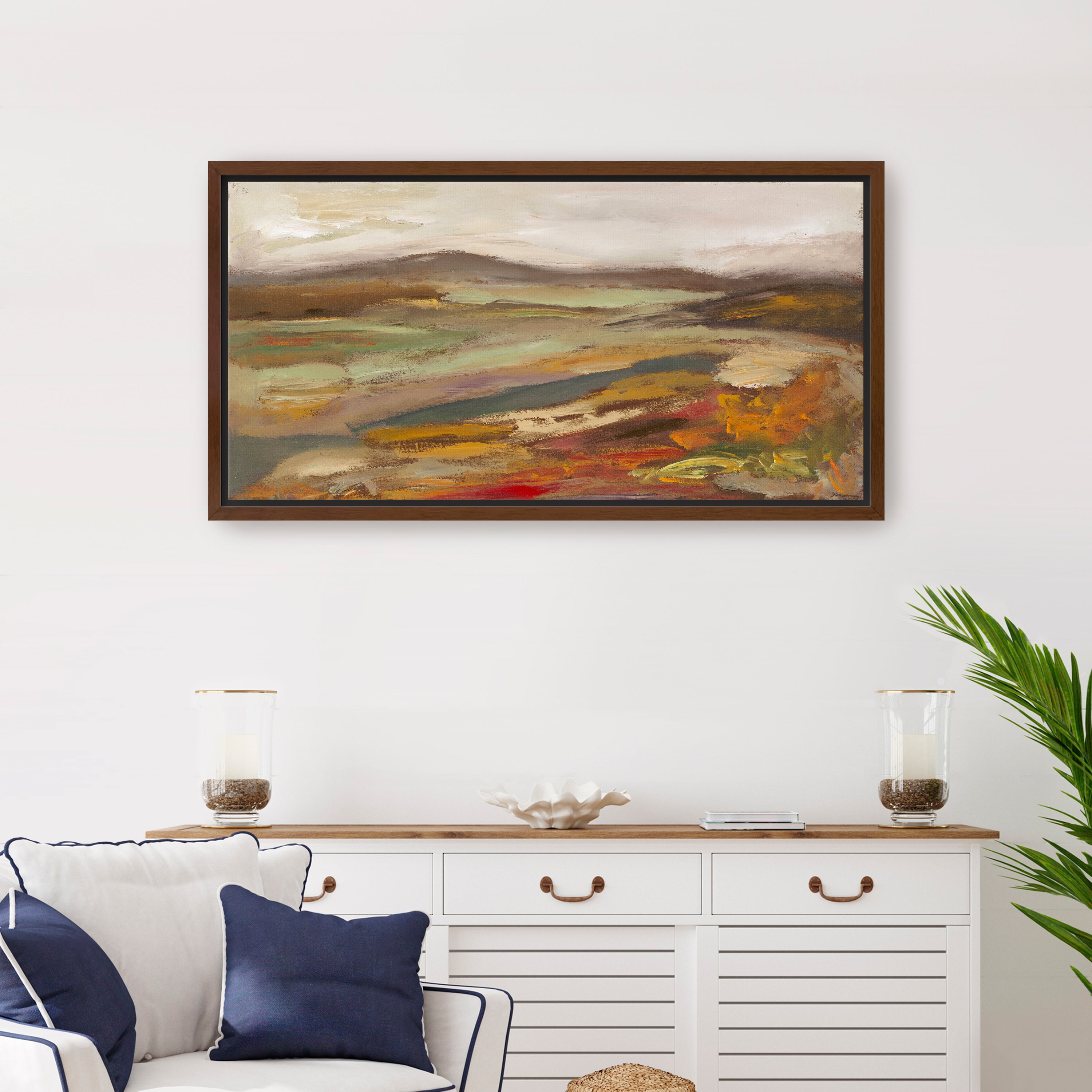 View From Westside Road Canvas Giclee