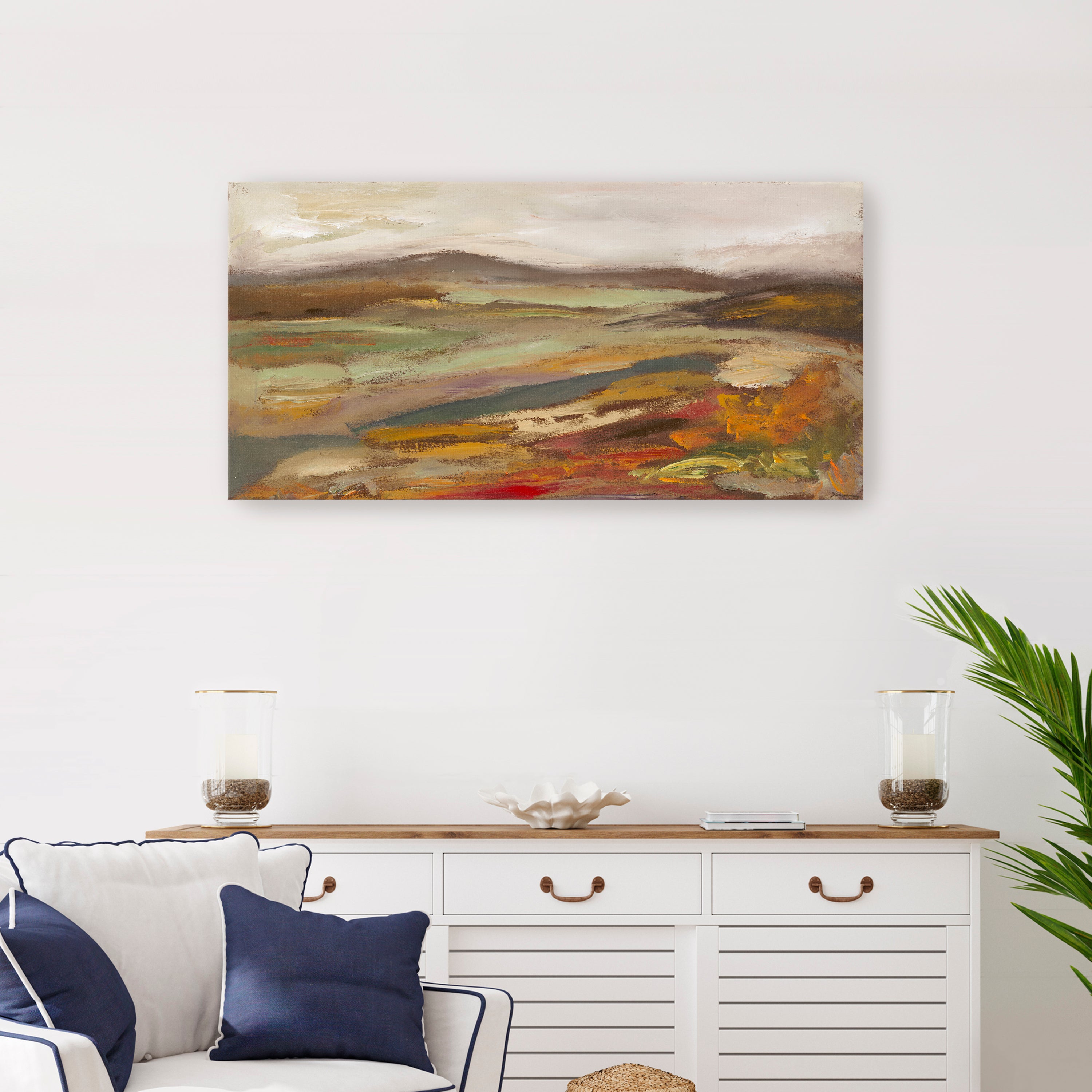 View From Westside Road Canvas Giclee
